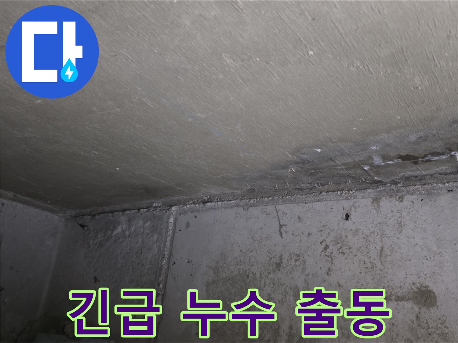 남양주 오남 누수 긴급 출동 - 벽 곰팡이 문제 해결
