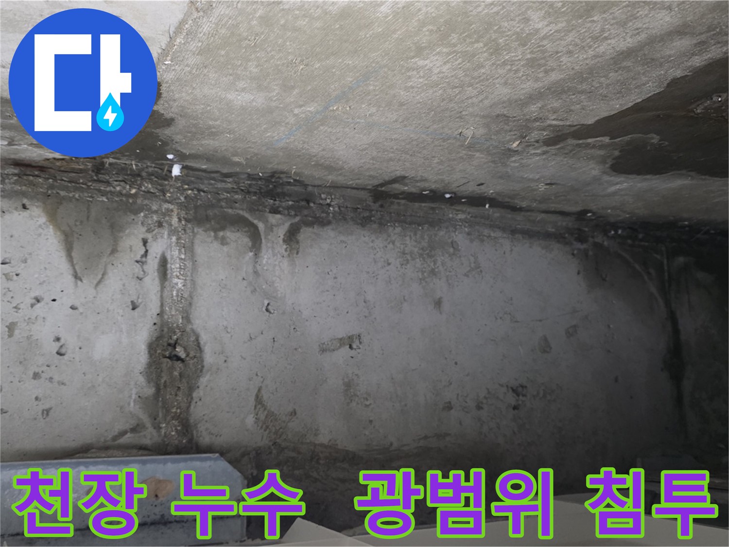 남양주 오남읍 아파트 천장 누수 현장 사진