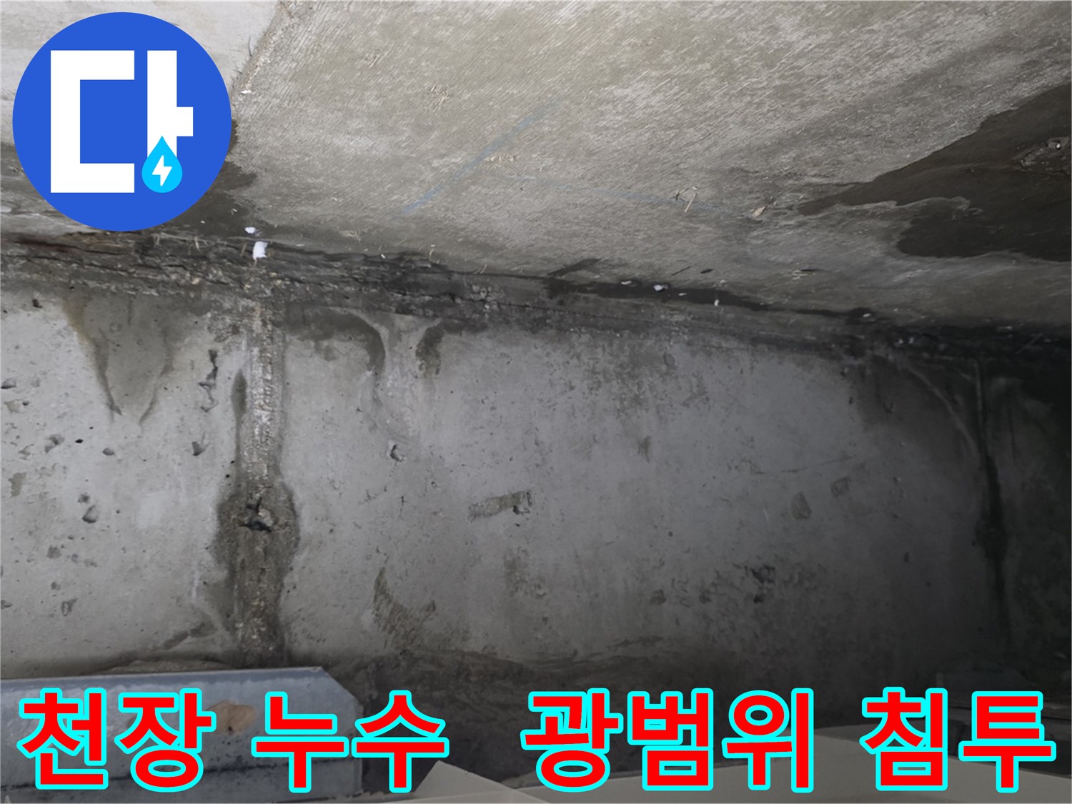 남양주 오남읍 아파트 천장 누수 현장 사진