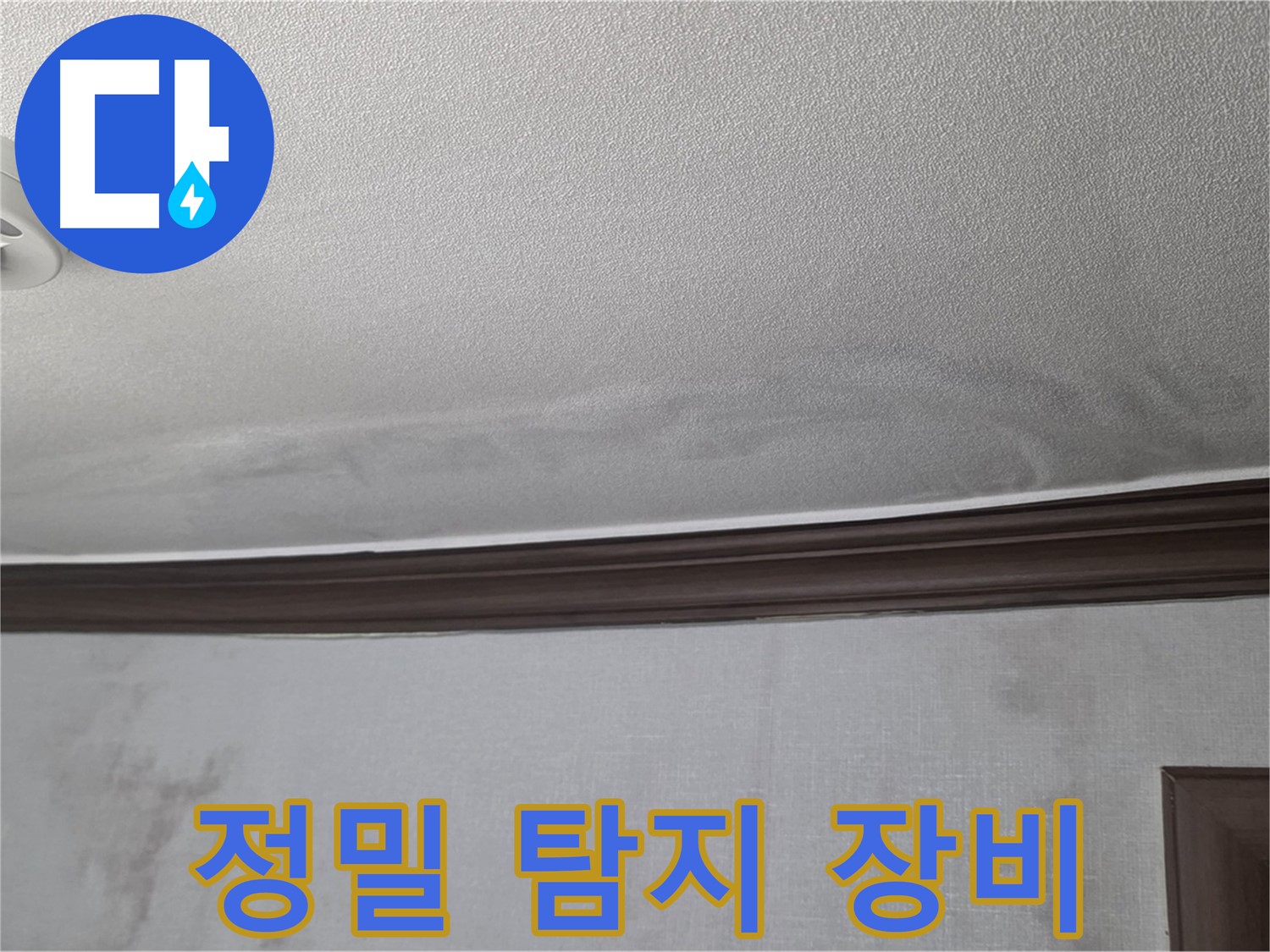 강북구 미아동 빌라 천장 누수 - 정밀 누수 탐지 장비 활용