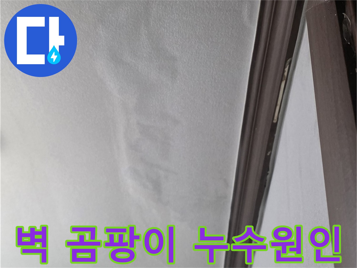 강북구 벽 누수 - 곰팡이 발생