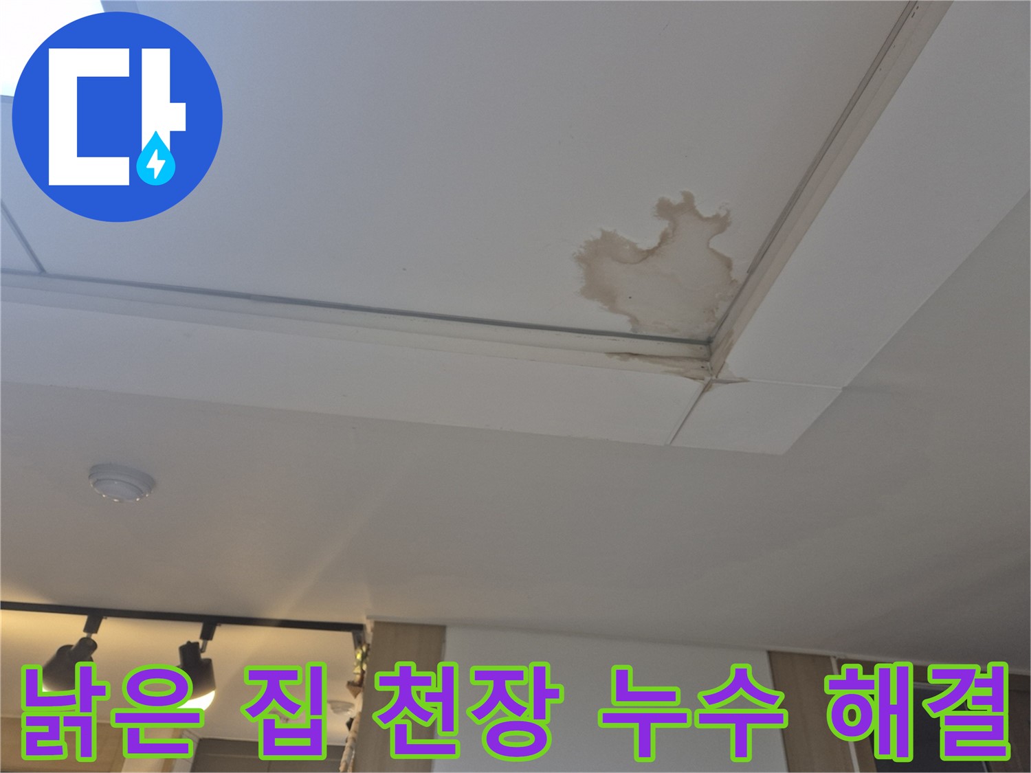 일산서구 가좌동 낡은 집 천장 누수 - 노후 주택 전문 - 확실한 해결 약속