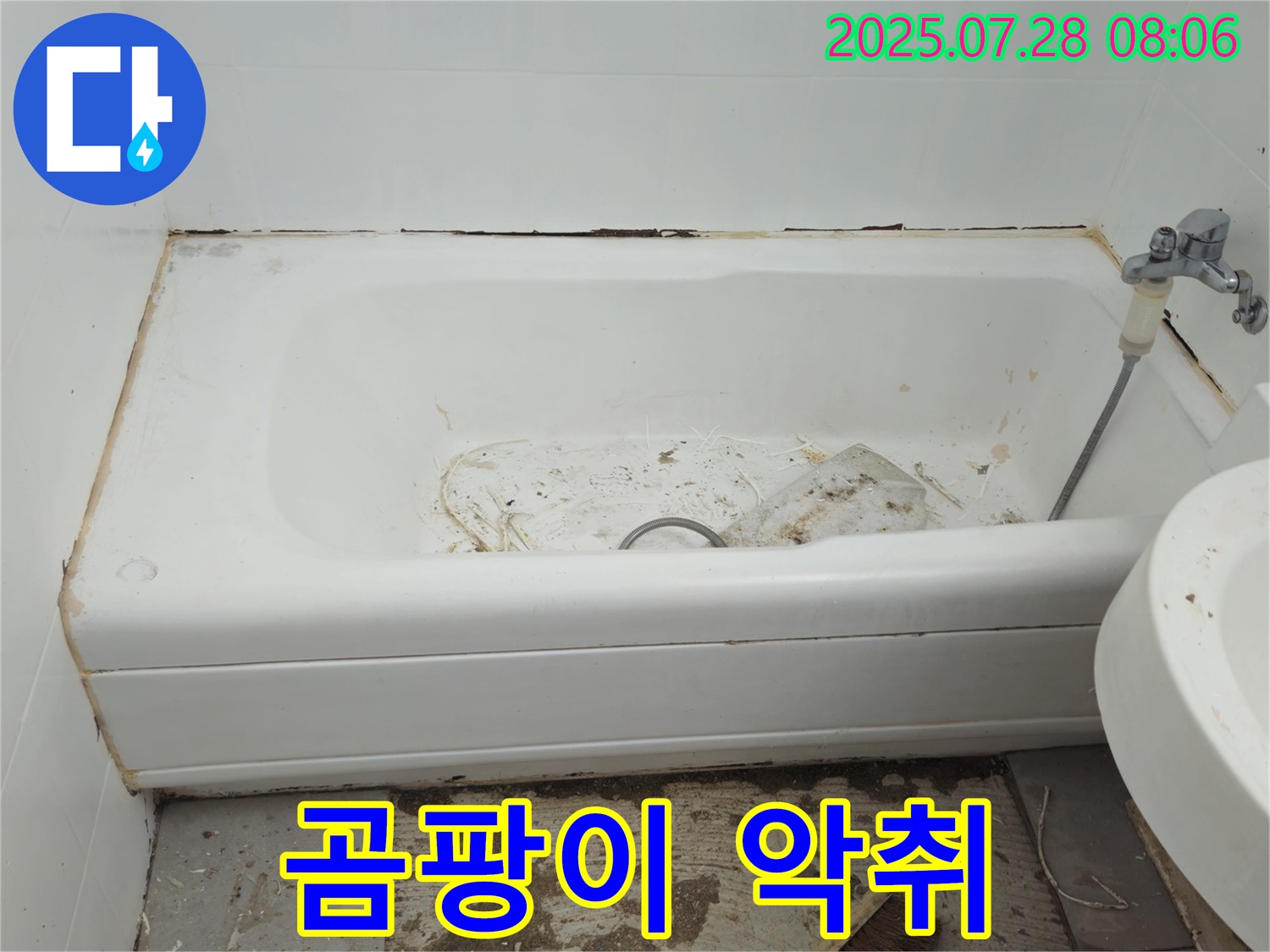 남양주 화도 곰팡이 악취 - 산뜻하게