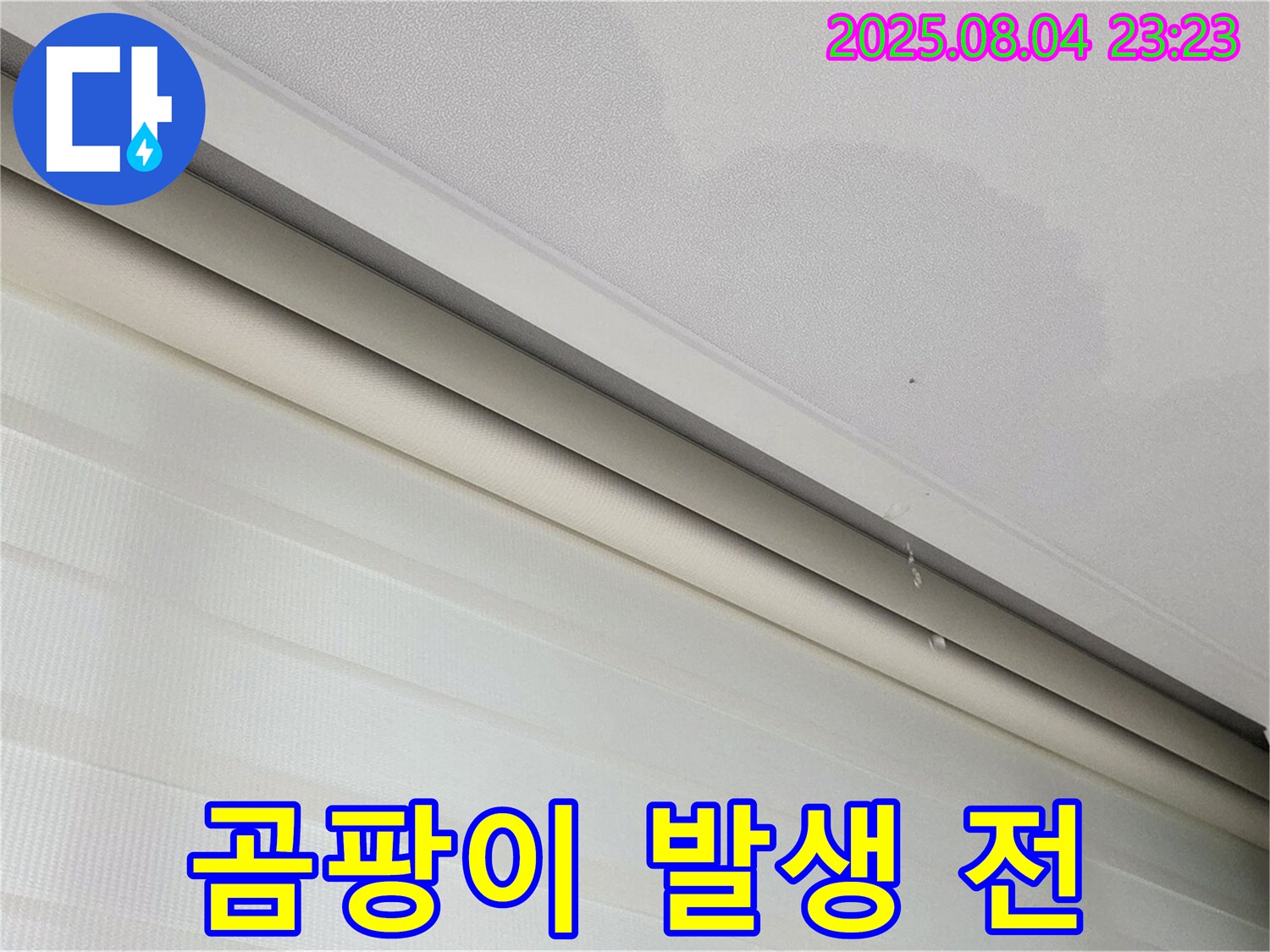 양주 삼숭동 자이아파트 누수 - 천장 오염, 곰팡이 발생 전 조치!