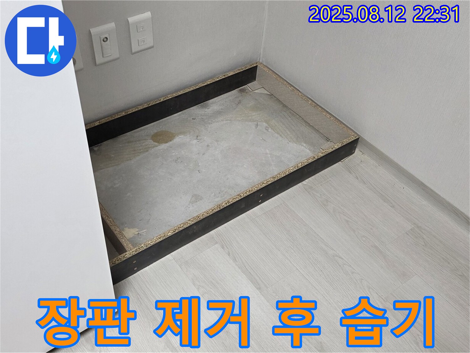 숭인동 누수 - 장판 제거 후 습기, 싸움 시작