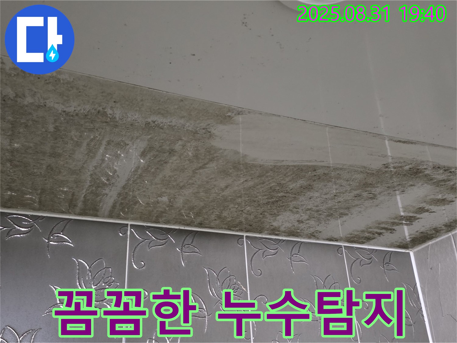 꼼꼼한 누수탐지 - 숙련된 기술과 첨단 장비로 완벽 분석!