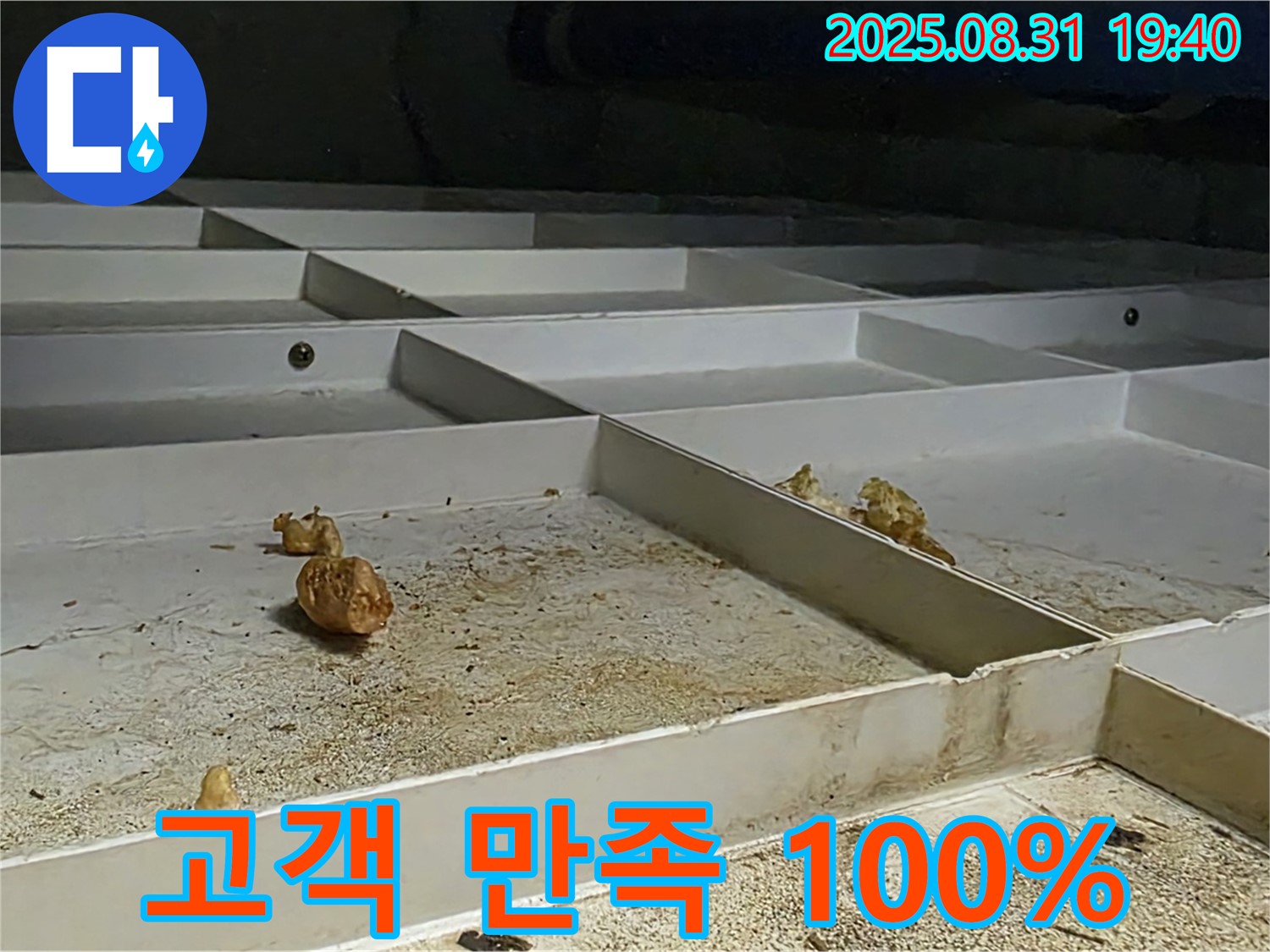 분당 산운로 누수 - 고객 만족 100%를 향한 노력