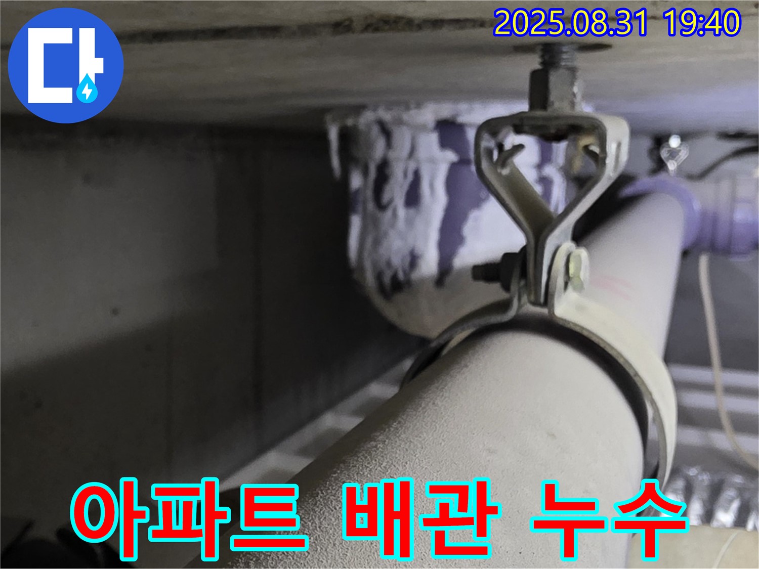 석운동 아파트 배관 누수 - 정밀 탐지 - 누수 지점 정확히 파악