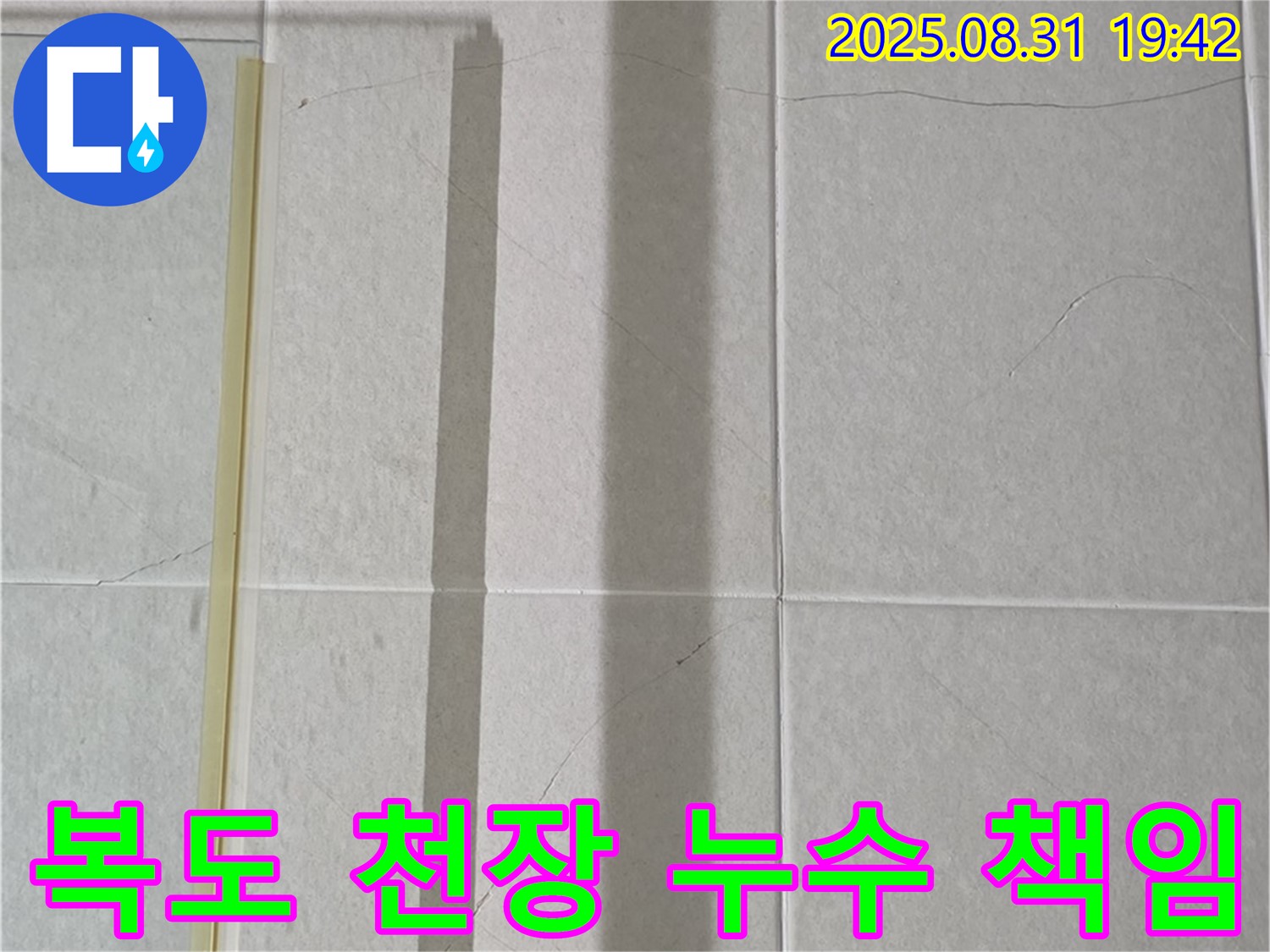 아파트 복도 천장 누수 - 윗집 책임일까?