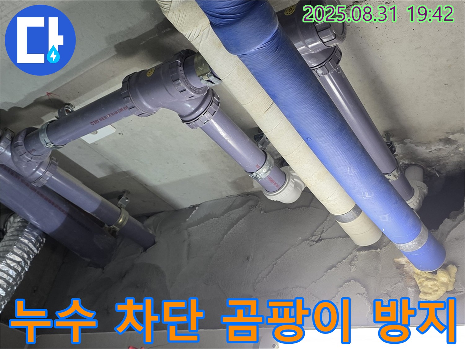 완벽한 누수 차단 - 곰팡이 걱정 뚝!