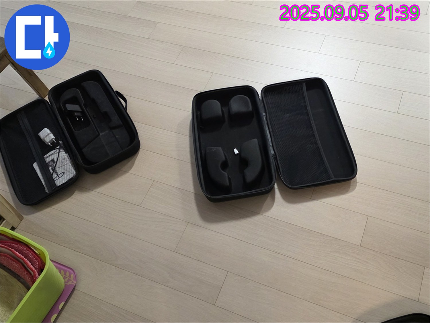 누수 탐지 장비 케이스 개봉 - 문제 해결을 향한 첫걸음