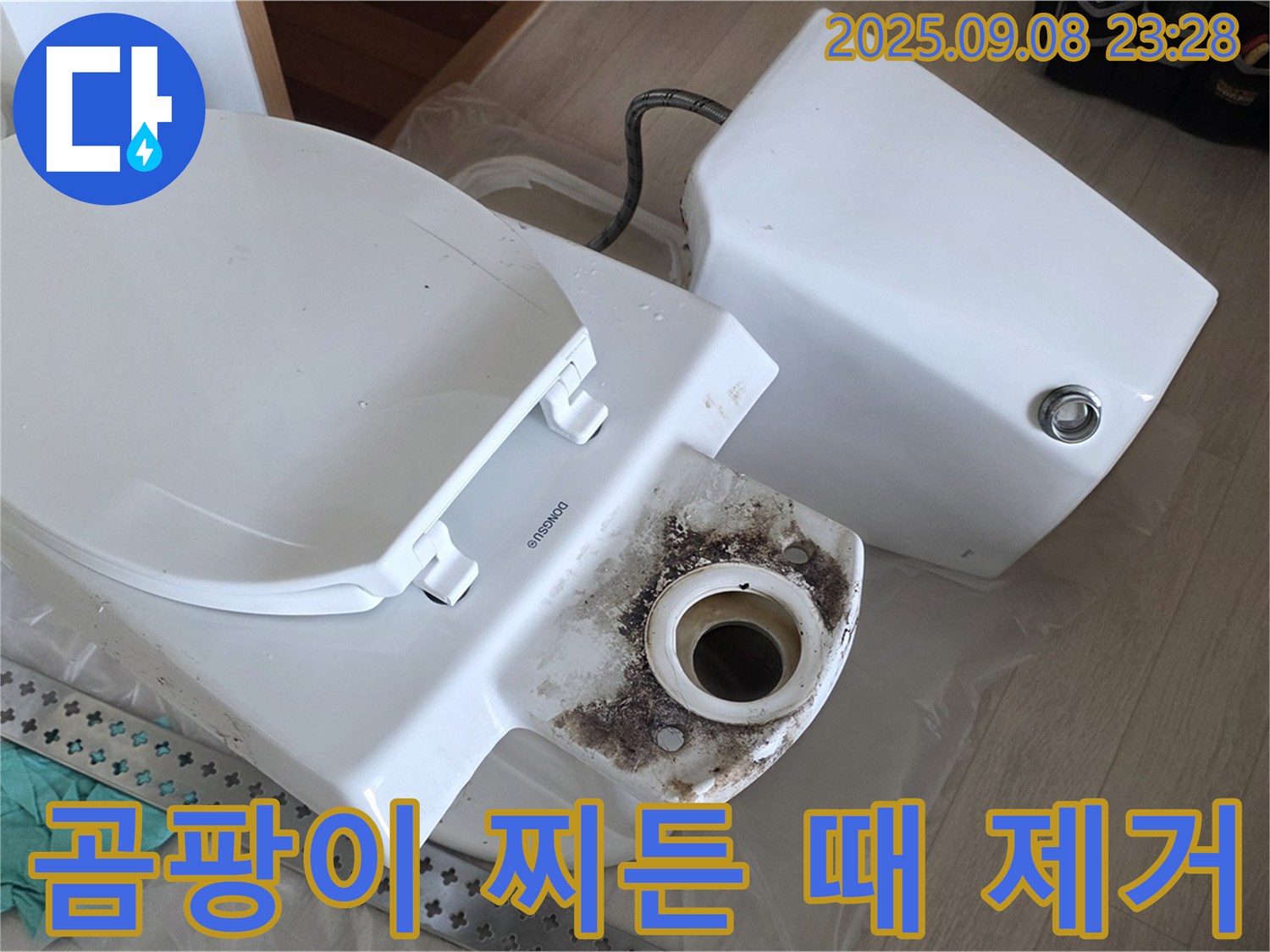 곰팡이 찌든 때 제거 - 깨끗 시공