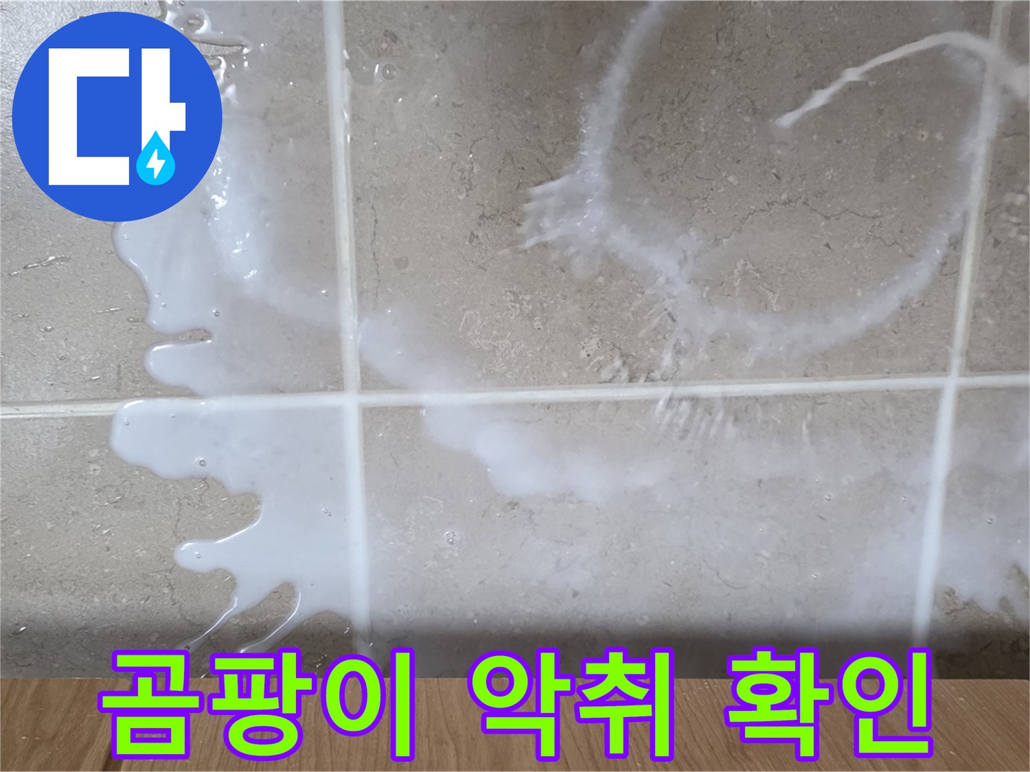 싱크대 하부장 - 곰팡이 발생 - 악취 - 건강 위협