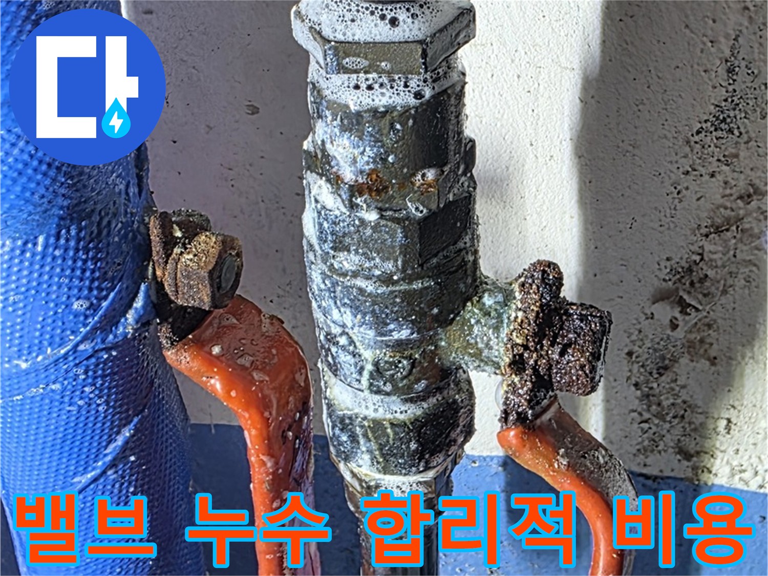 합리적인 밸브 누수 수리 비용