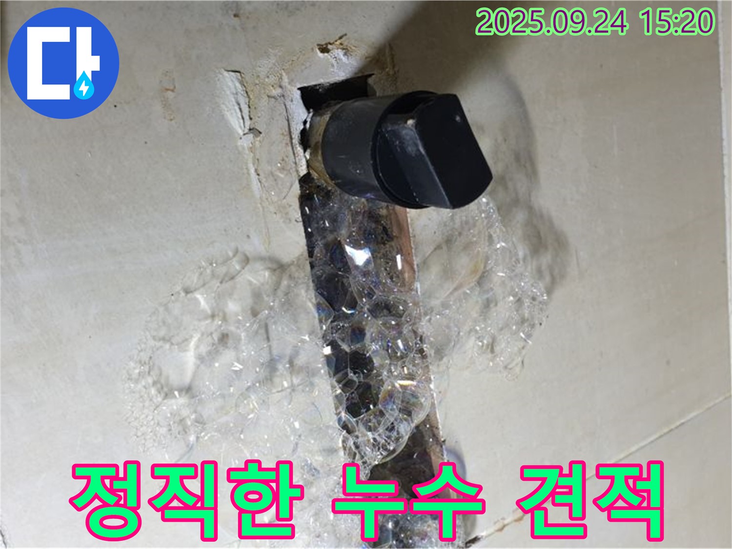 정직한 견적 - 합리적인 가격으로 누수 해결