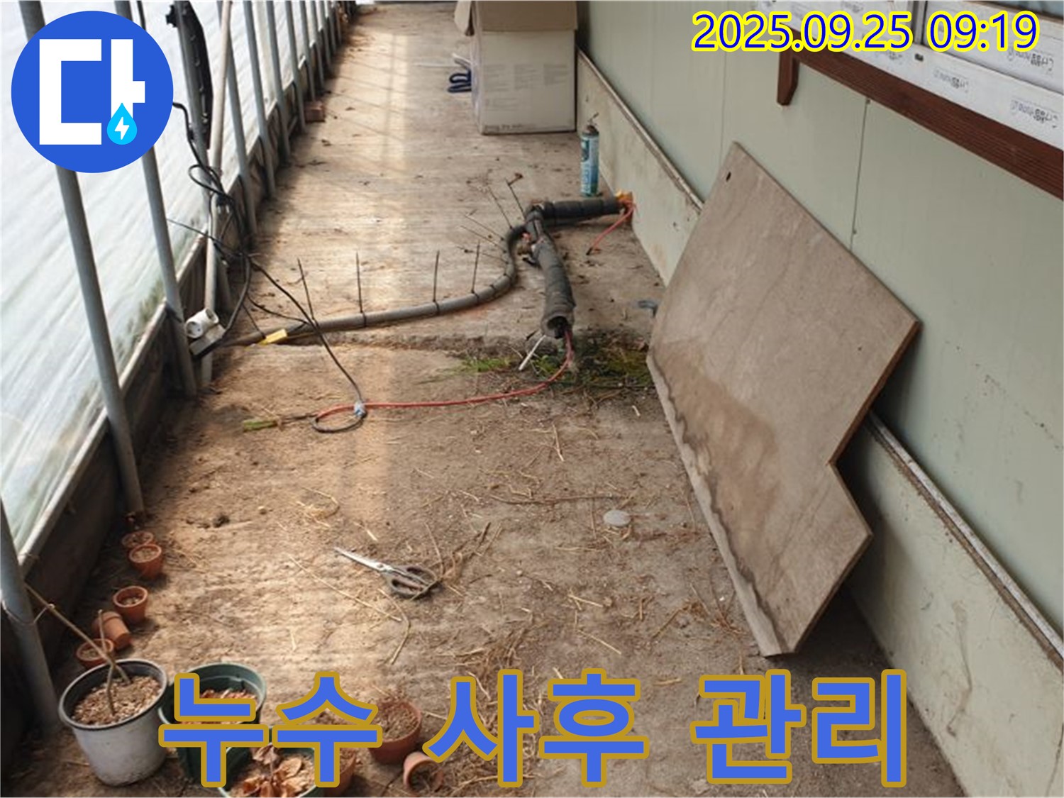 양주시 백석읍 복지리 - 완벽한 누수 사후 관리, 고객 만족