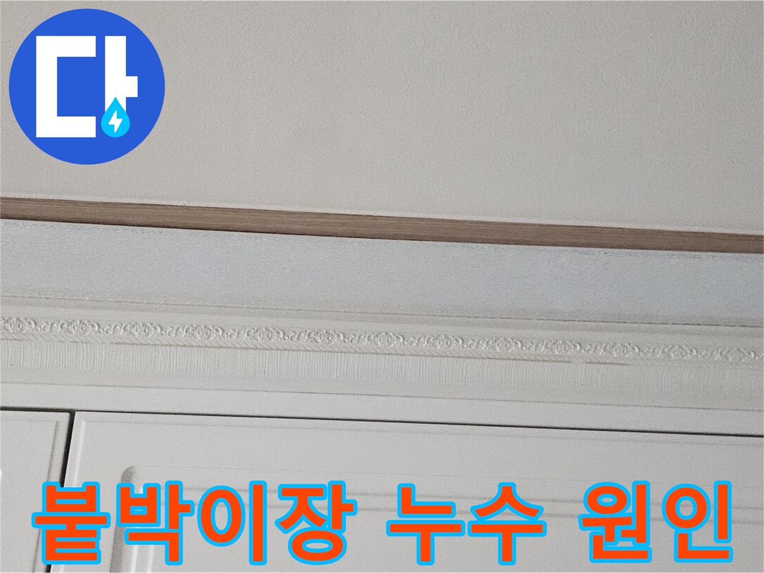 도봉동 현대시티 누수 - 붙박이장 천장 누수 원인 분석 중