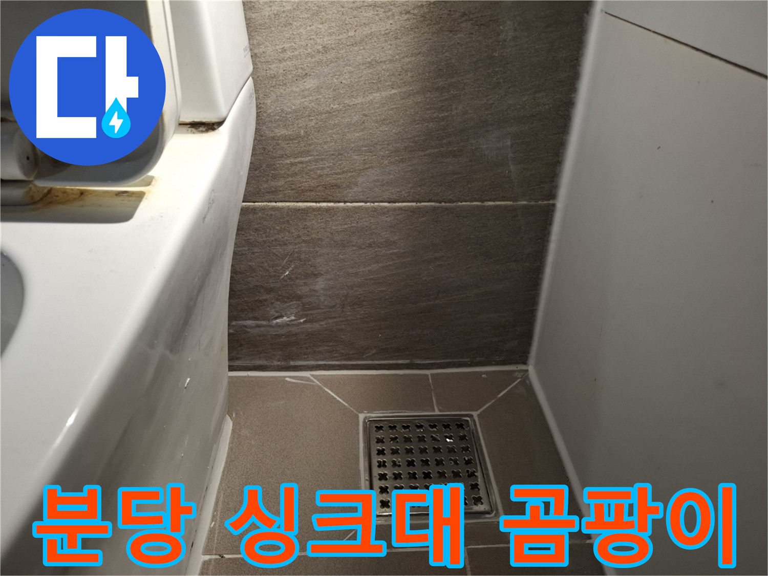 분당 싱크대 하부장 곰팡이 - 누수 의심