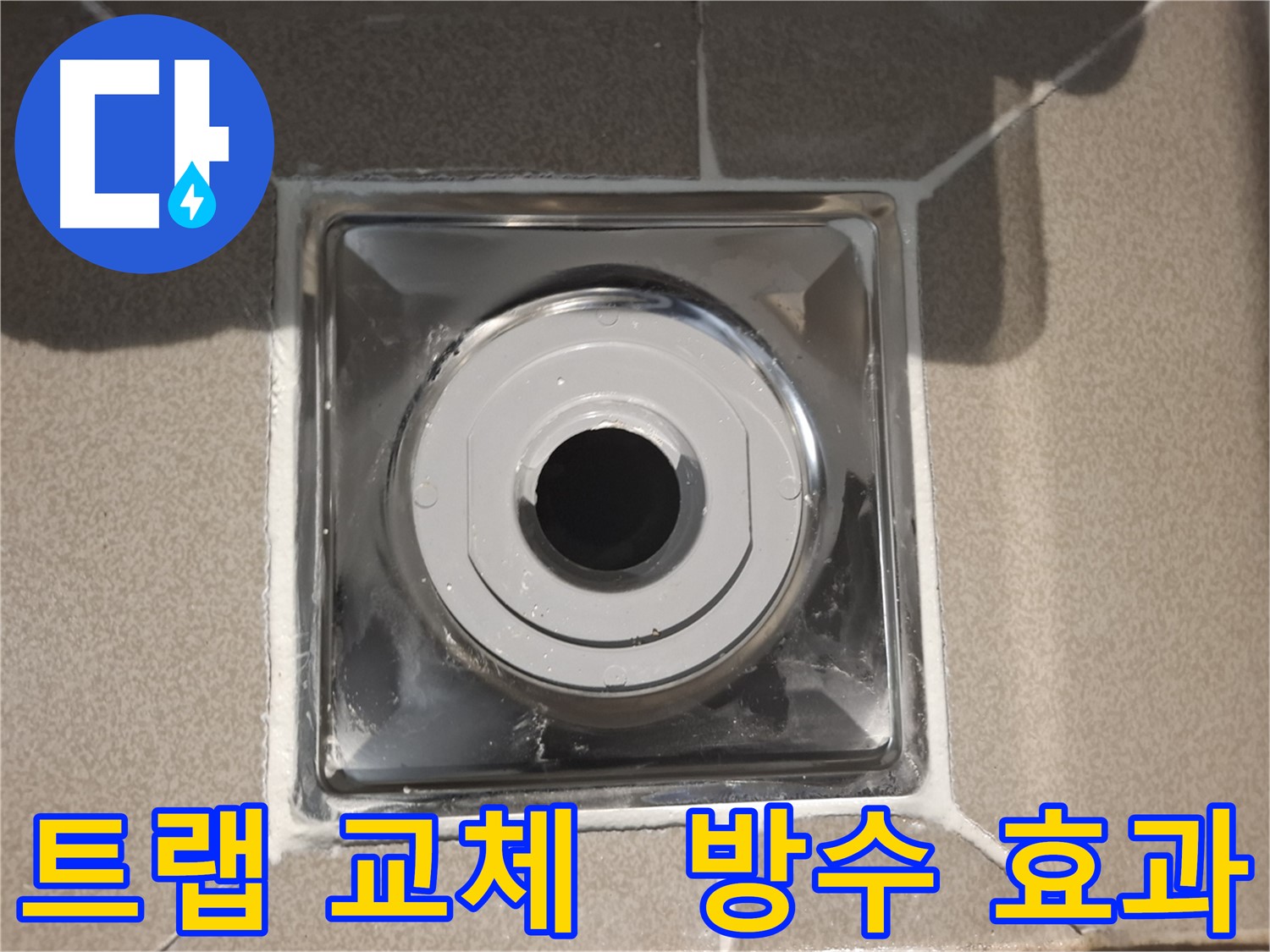분당 아파트 - 완벽한 방수를 위한 트랩 교체!