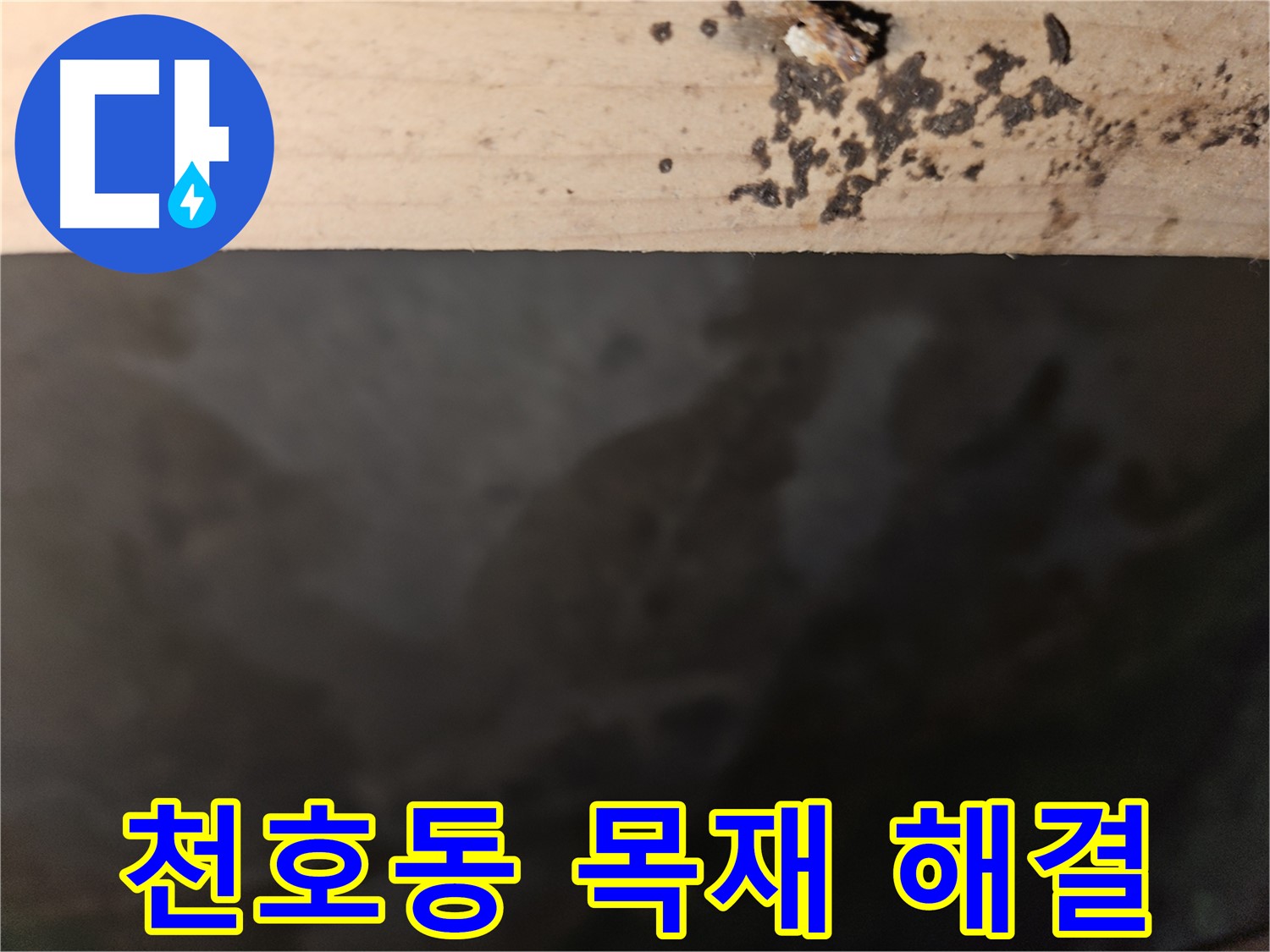 강동구 천호동 누수 - 목재 부식 해결 전문가 - 완벽 해결