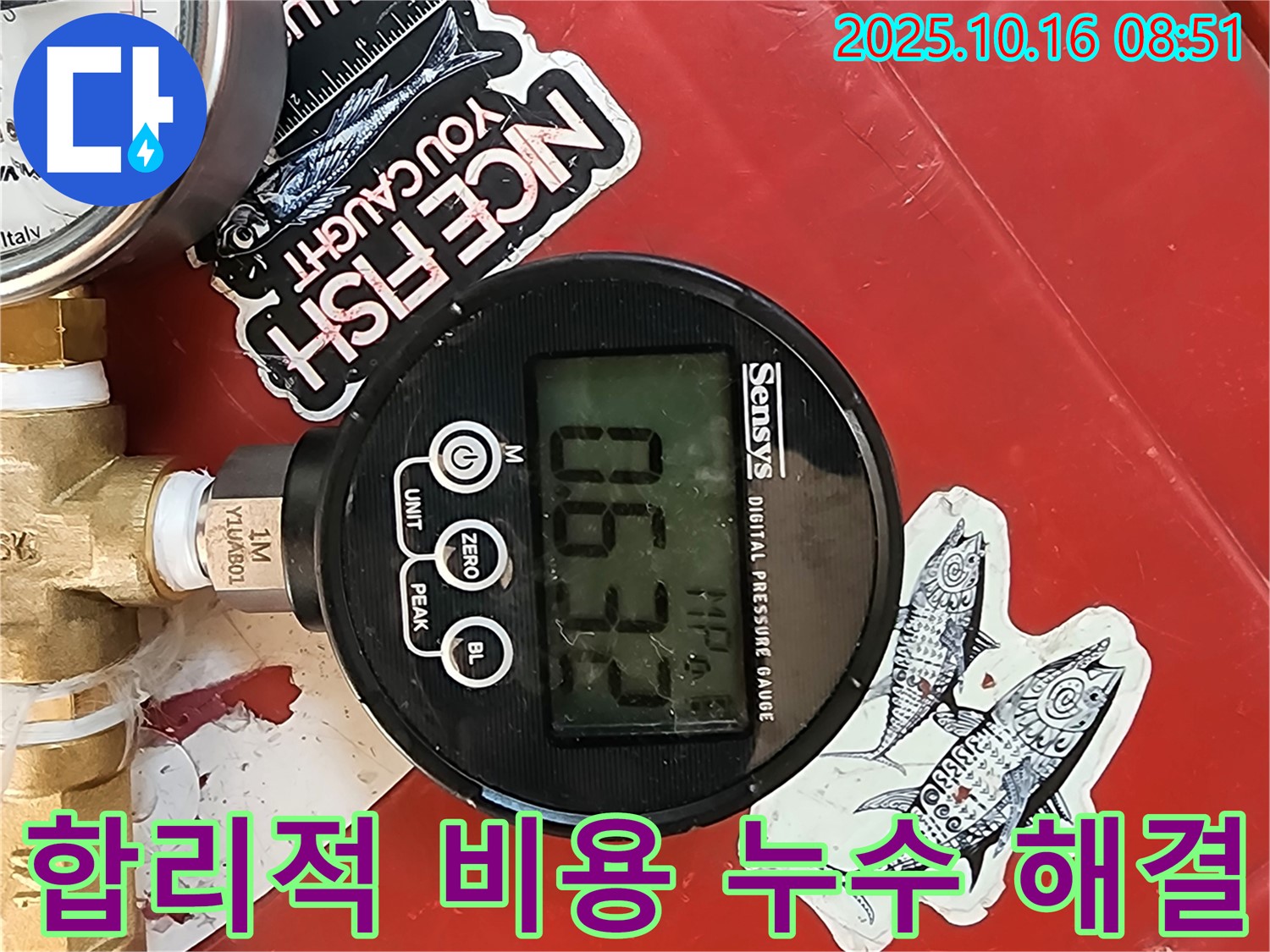 합리적인 비용으로 누수 해결 - 남면 누수