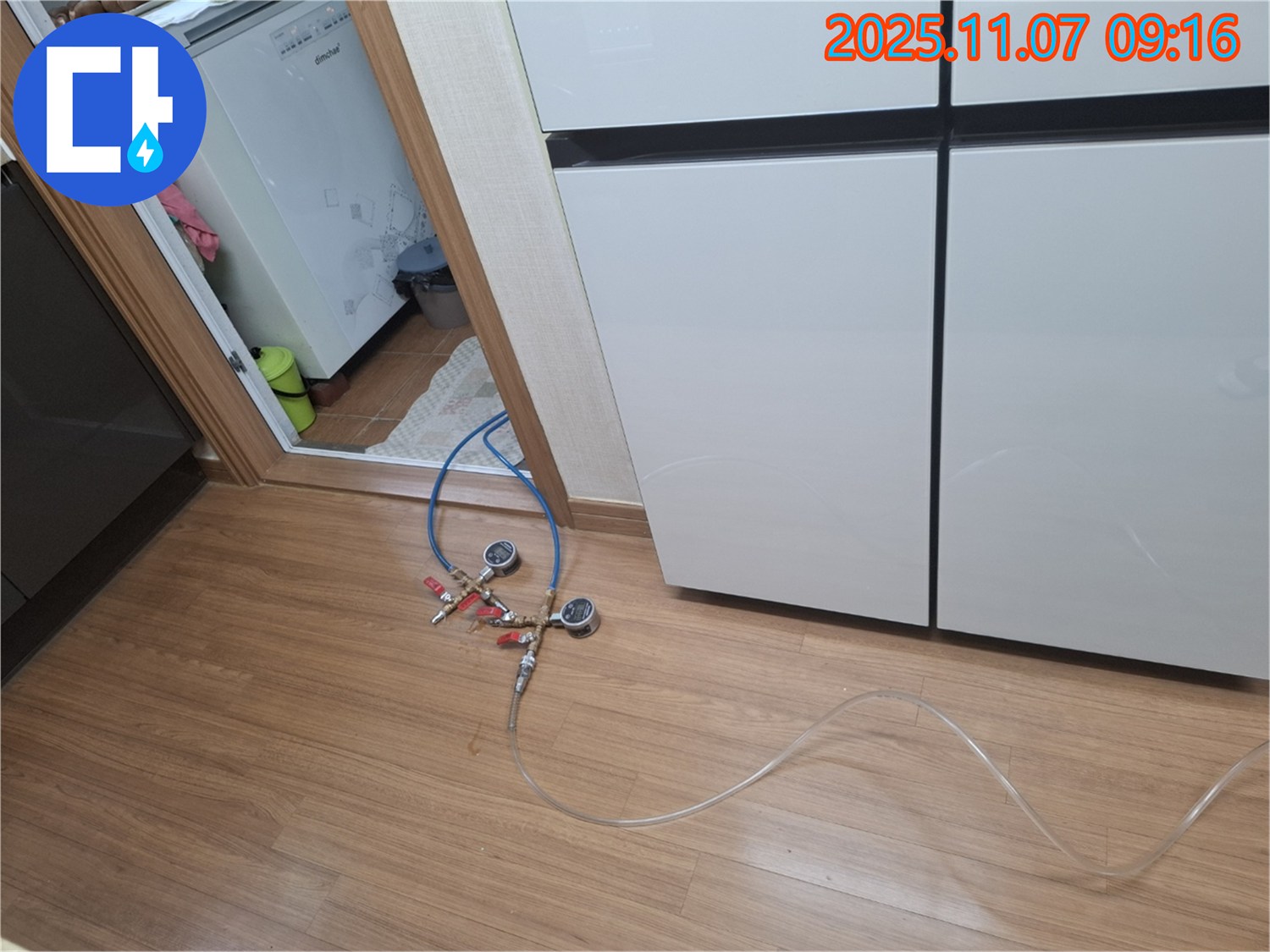 수원 팔달구 신풍동 누수 - 정밀 압력 측정으로 숨은 누수 찾아 해결