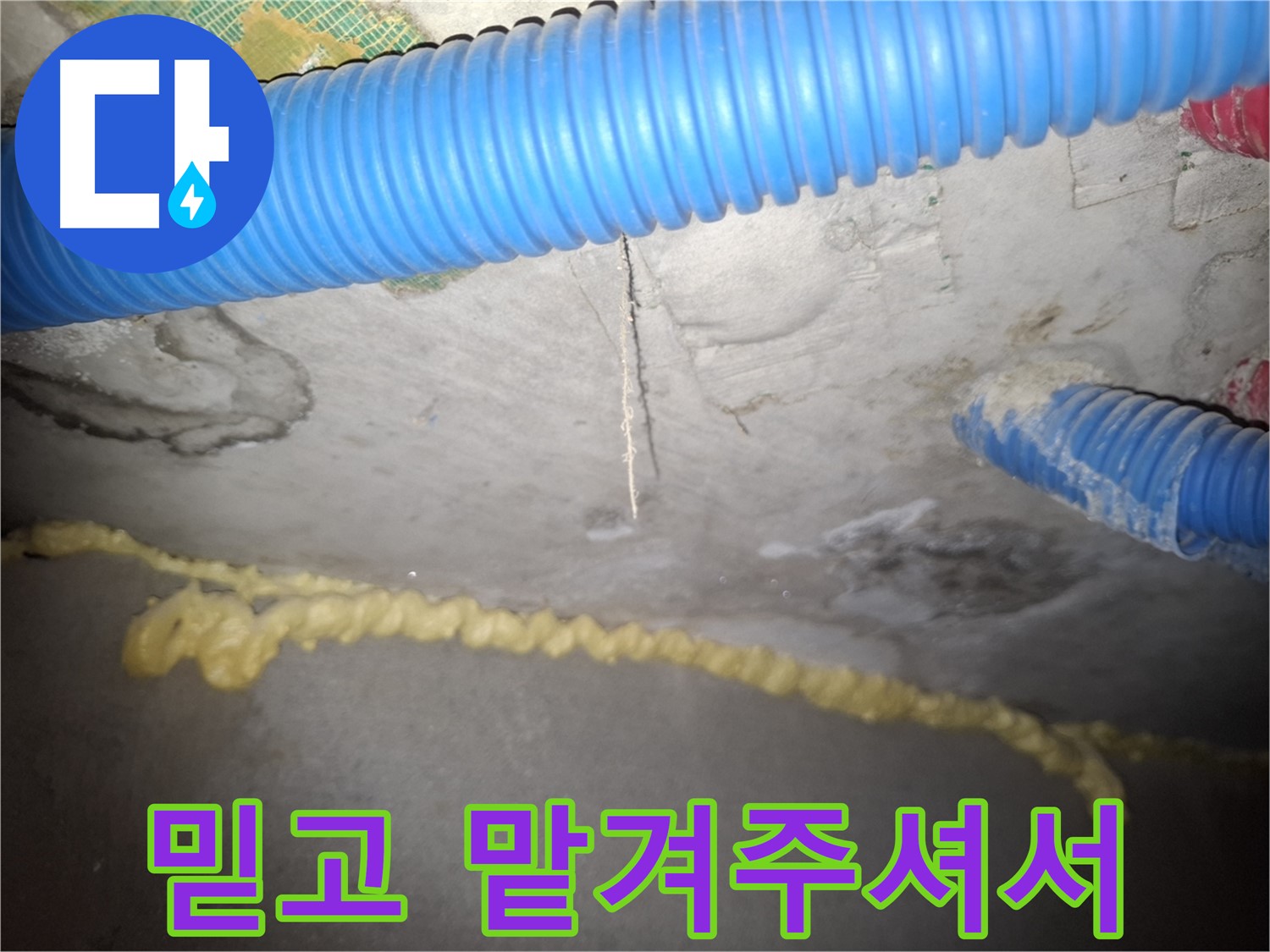 믿고 맡겨주셔서 감사합니다 - 신풍동 누수