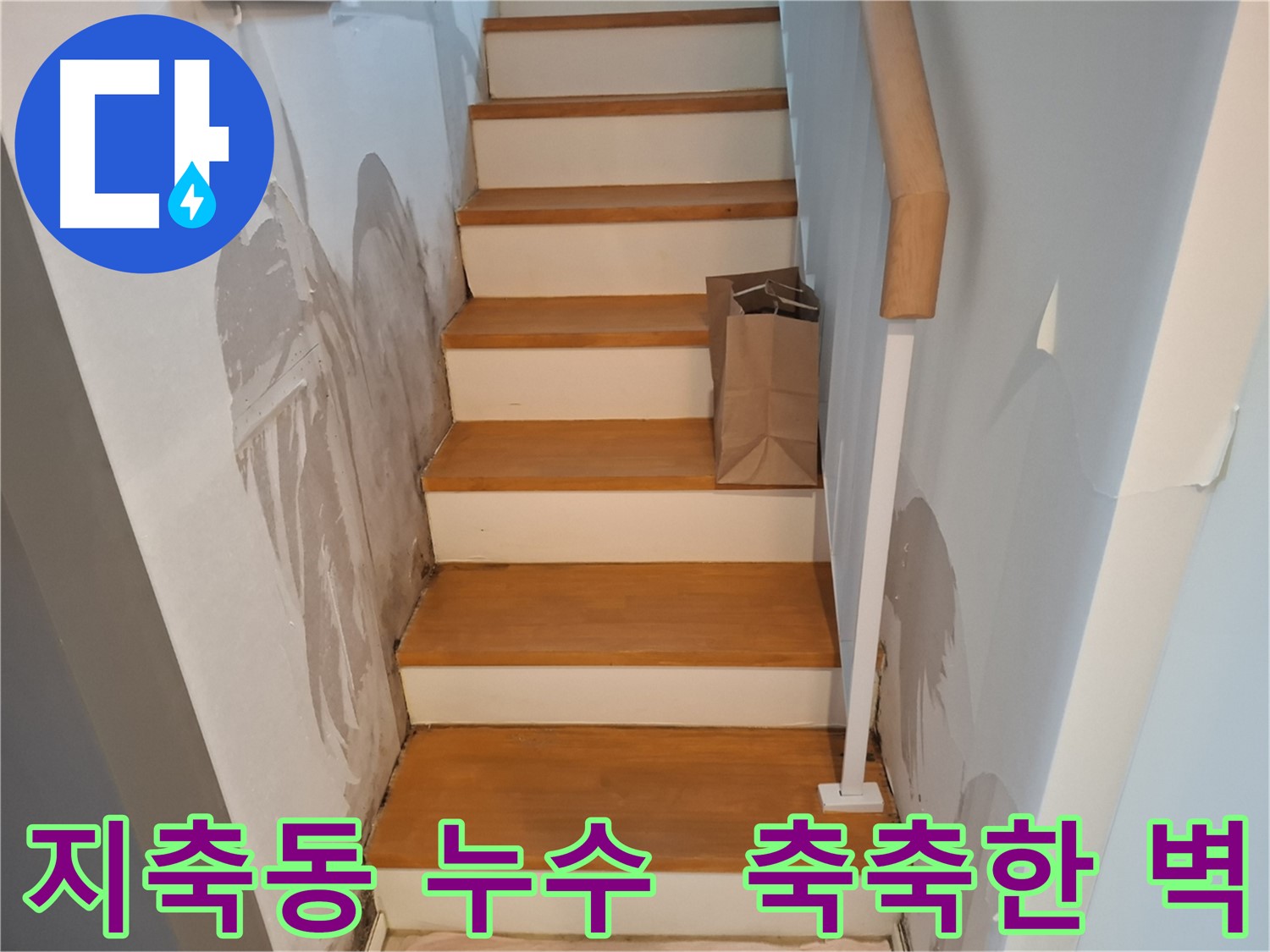 축축한 벽 - 숨겨진 누수 의심