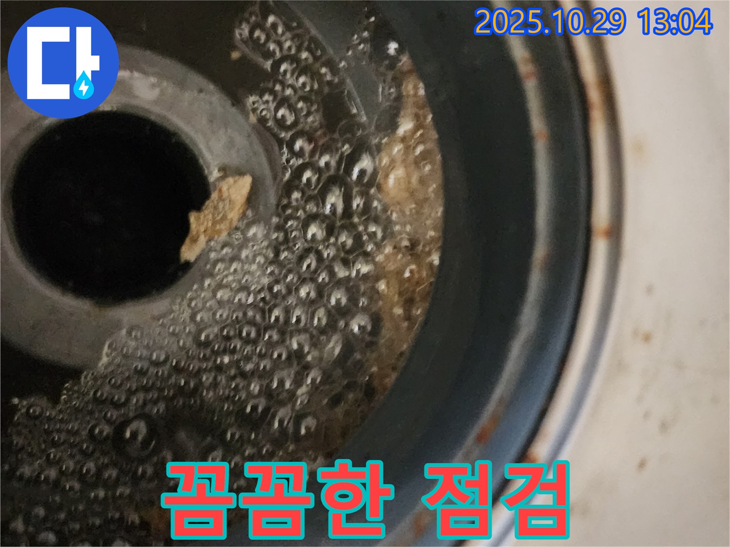 세탁기 배수구 점검 - 꼼꼼한 점검 과정