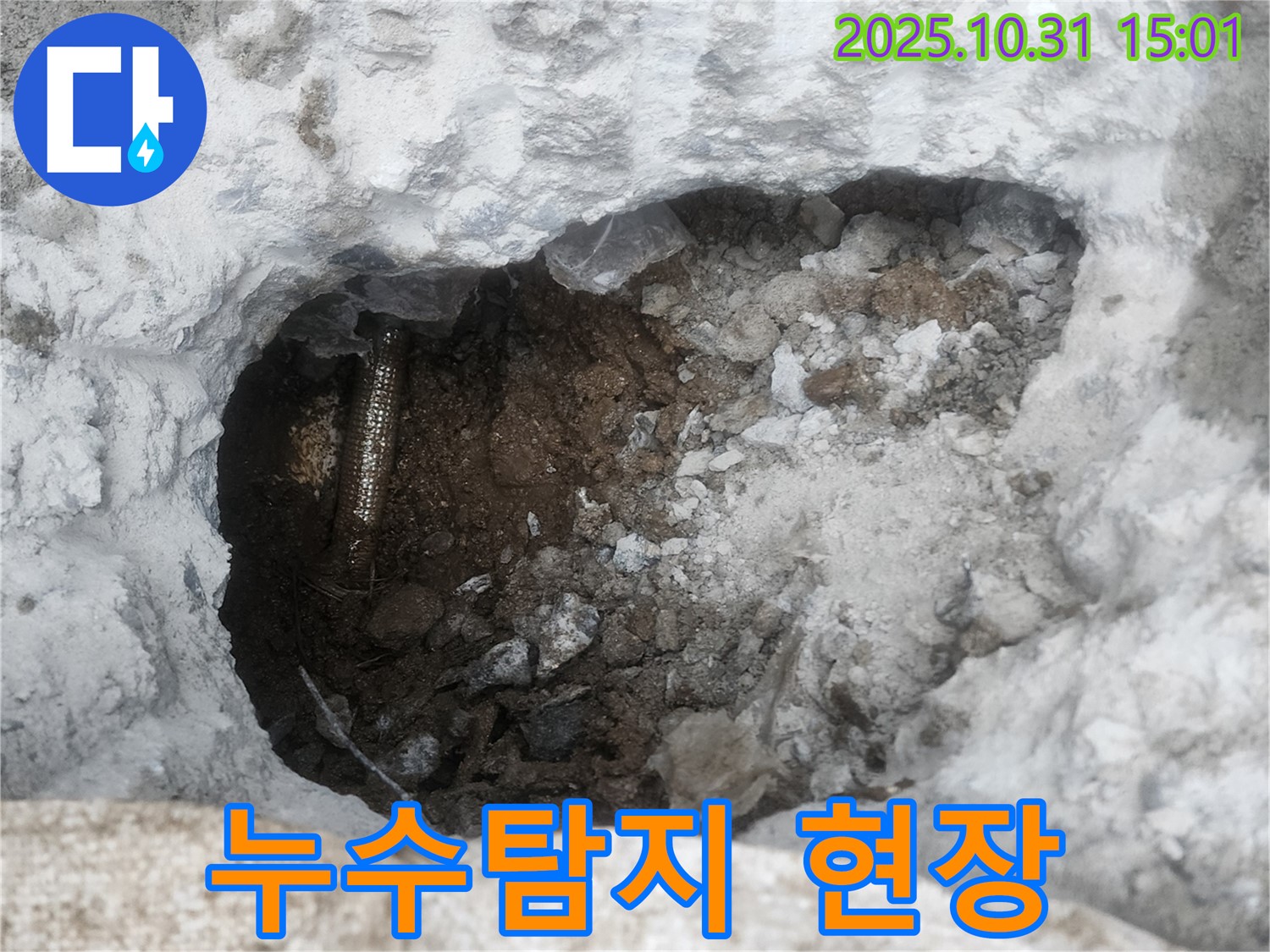 양주시 회정동 누수탐지 현장 - 문제 해결을 위한 전문적인 접근