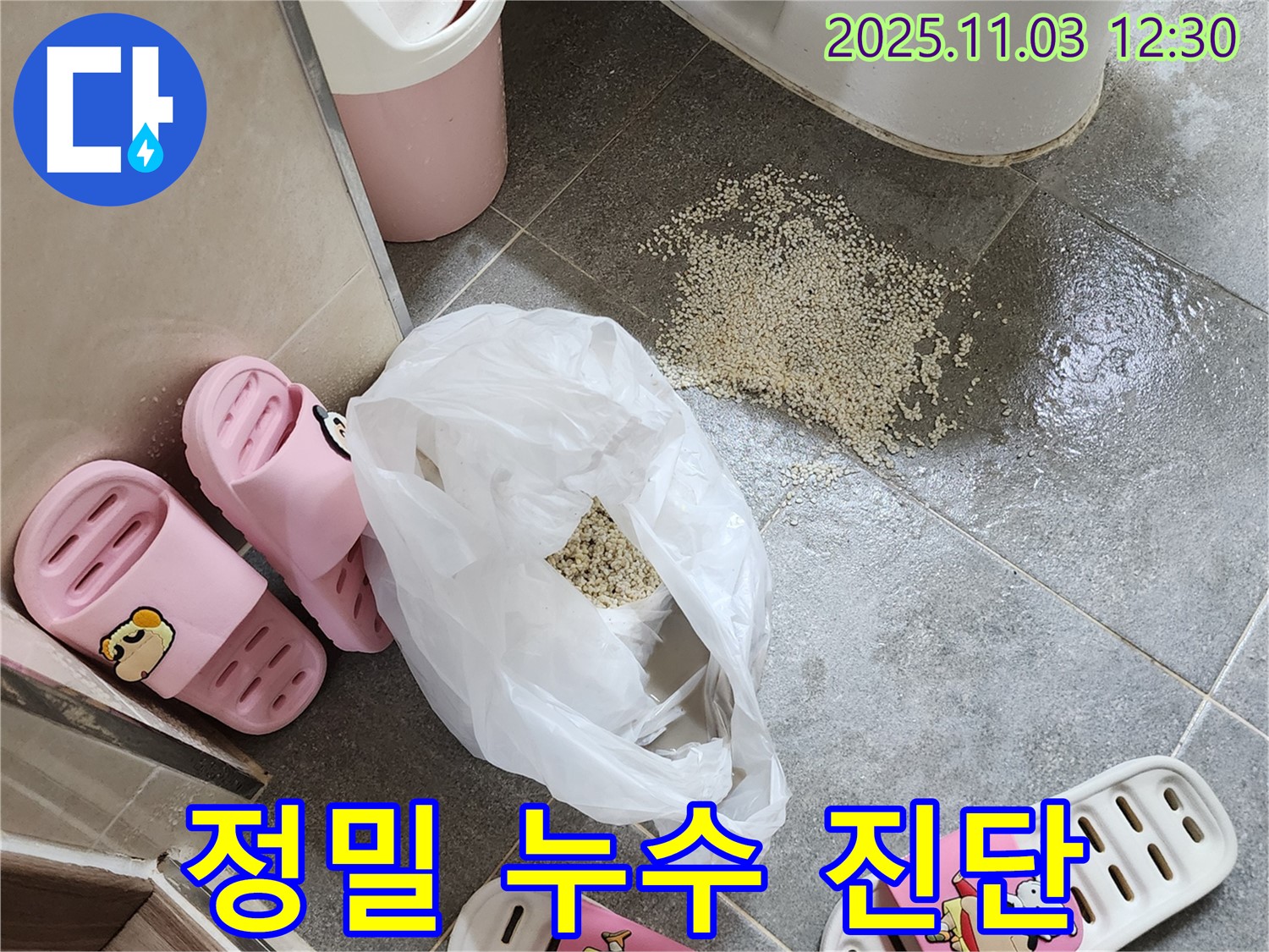 옥정신도시 정밀 누수 진단 - 첨단 장비 사용