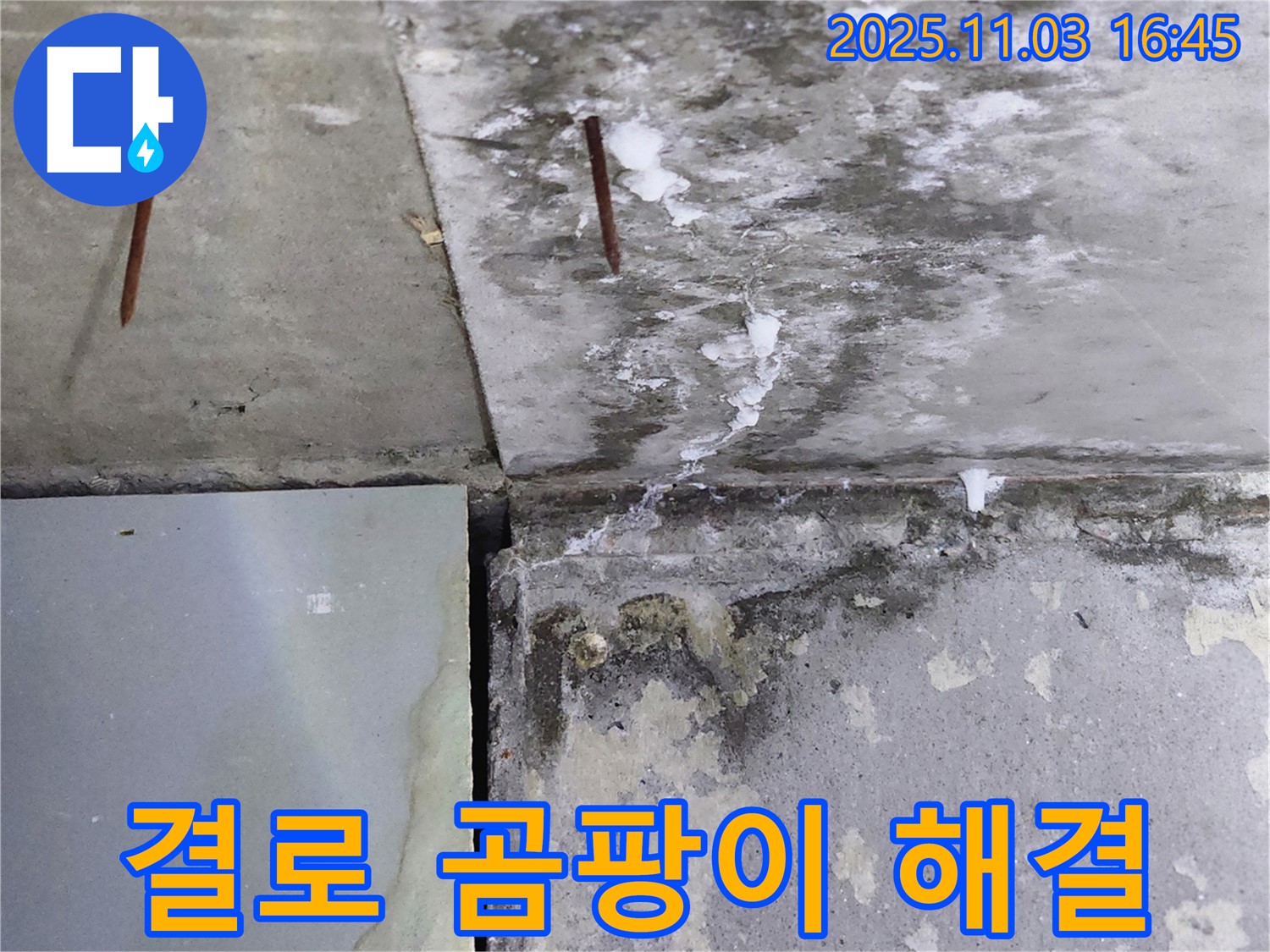 누수와 결로, 곰팡이 - 한번에 해결하세요.