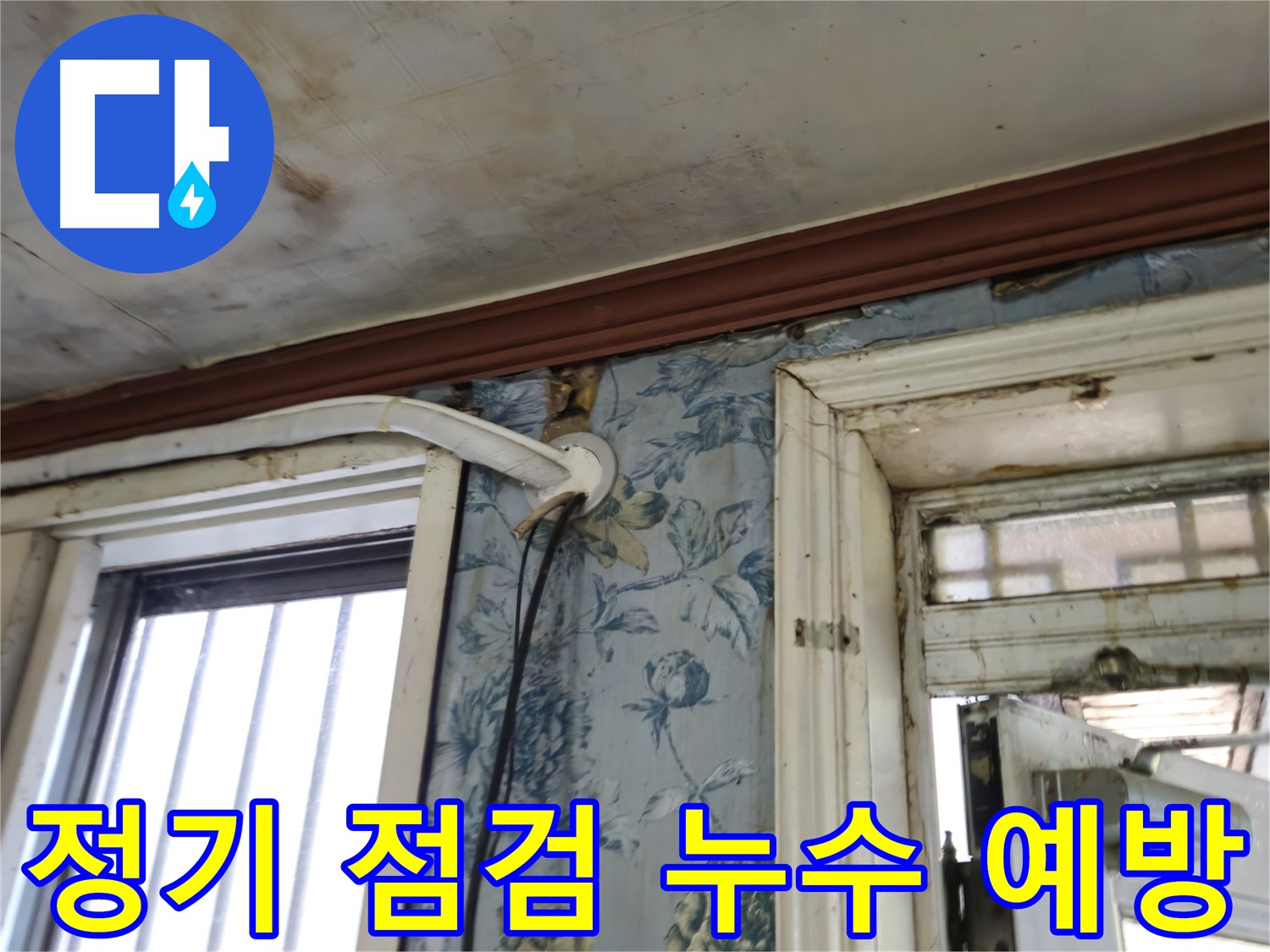 정기적인 누수 점검으로 누수 예방 - 큰 피해 방지