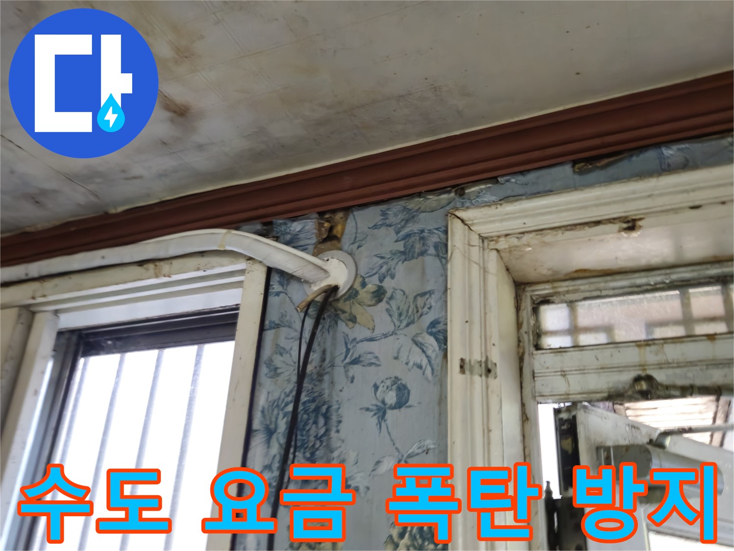 수도 누수 신속 해결 - 수도 요금 폭탄 방지