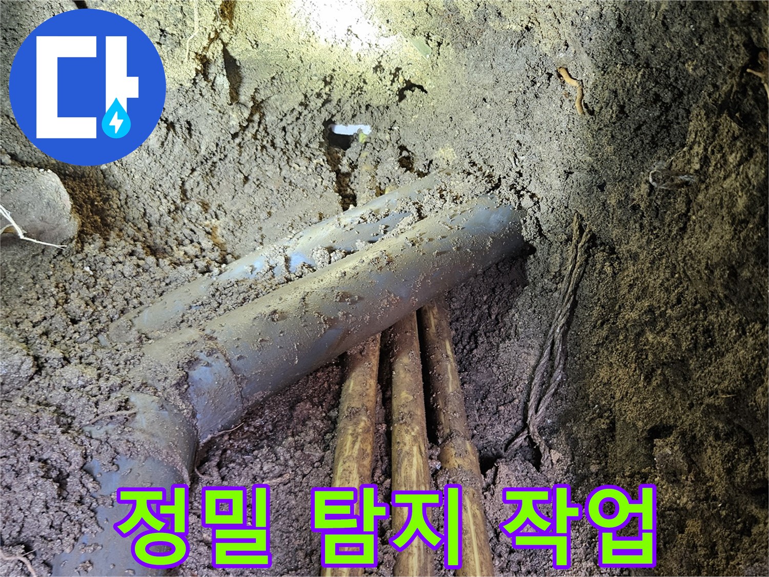 양주시 회정동 - 정밀 장비를 이용한 숨겨진 누수 지점 탐지 작업