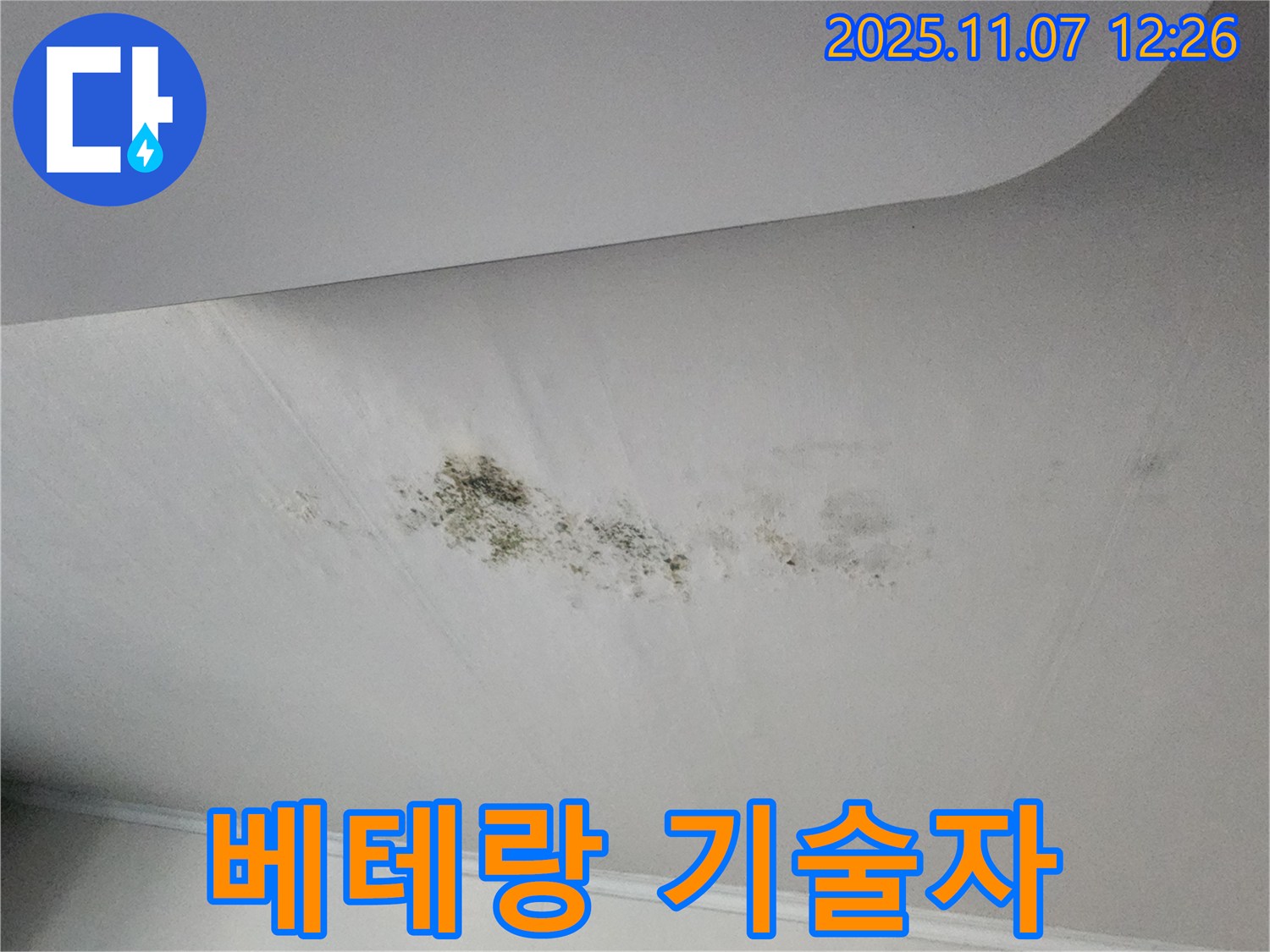 누수 해결 - 베테랑 기술자