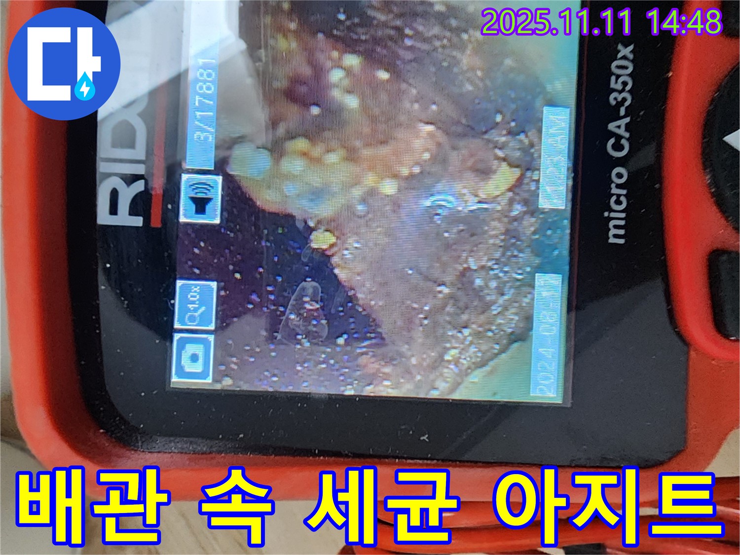 배관 속 세균 아지트 - 긴급 소탕 작전!