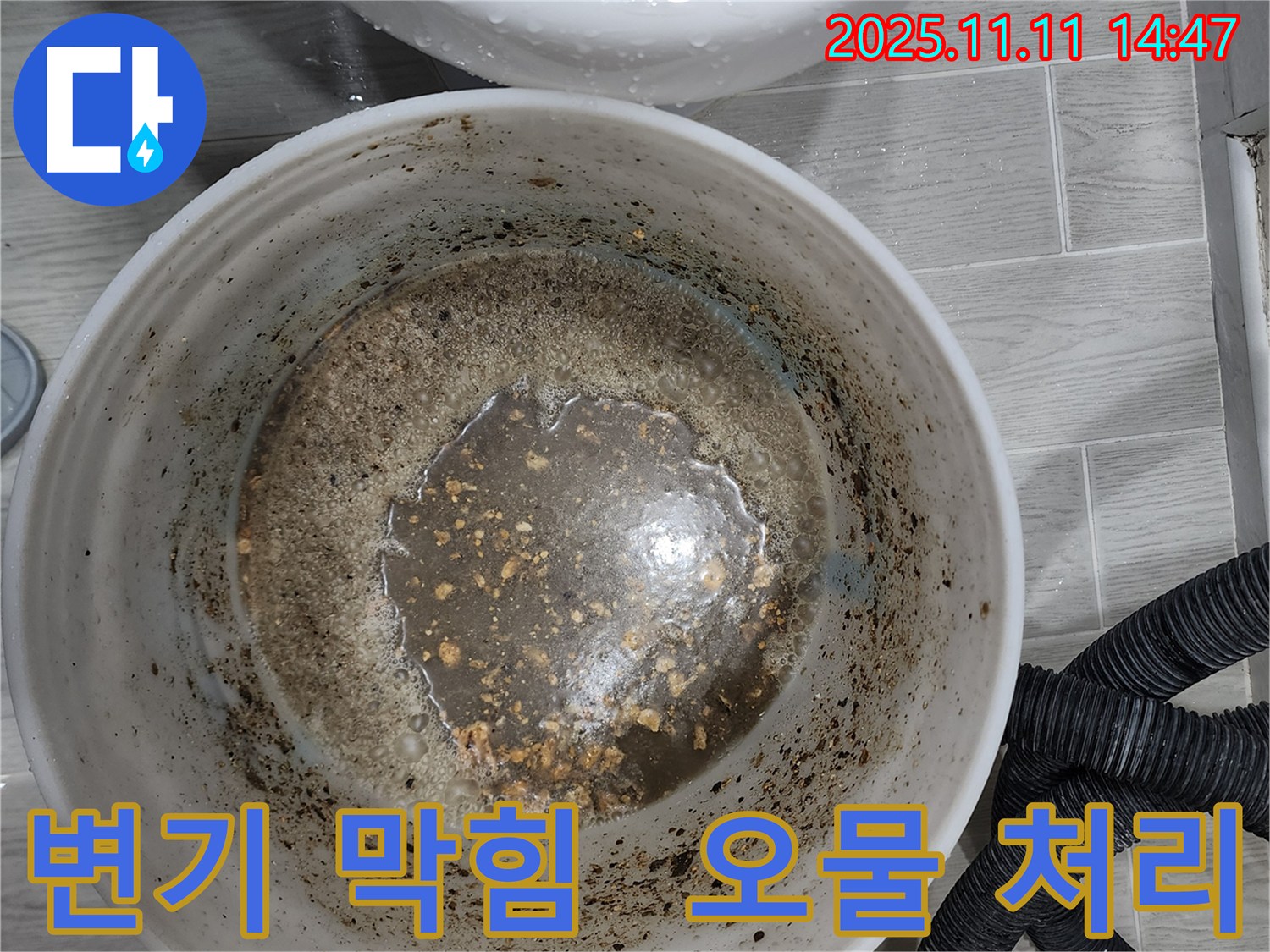 변기 막힘으로 인한 오물 처리 - 깨끗하고 안전하게