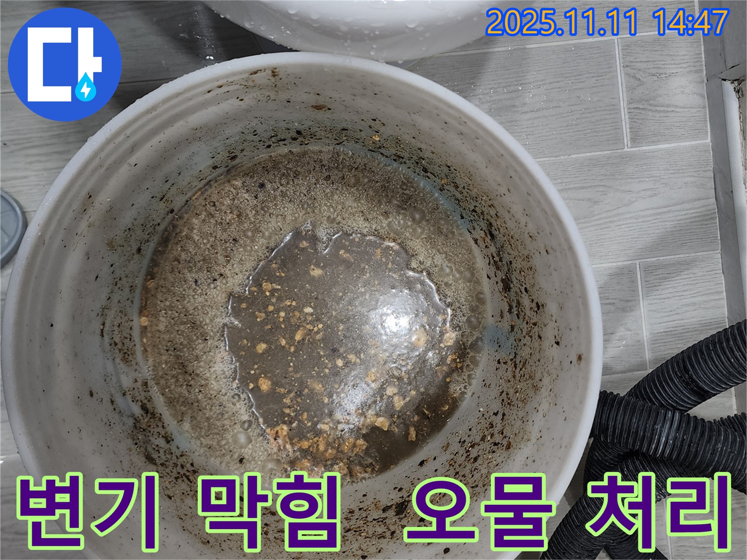 변기 막힘으로 인한 오물 처리 - 깨끗하고 위생적으로