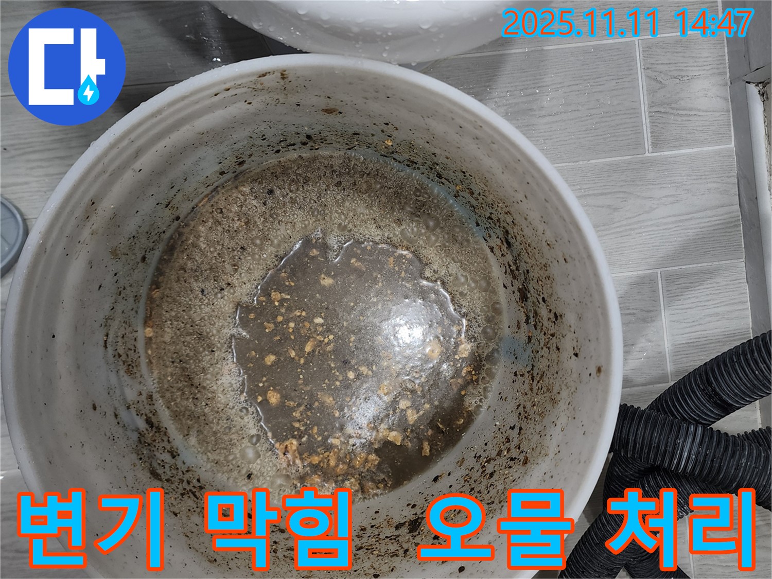 변기 막힘으로 인한 오물 처리 - 깨끗하고 위생적으로