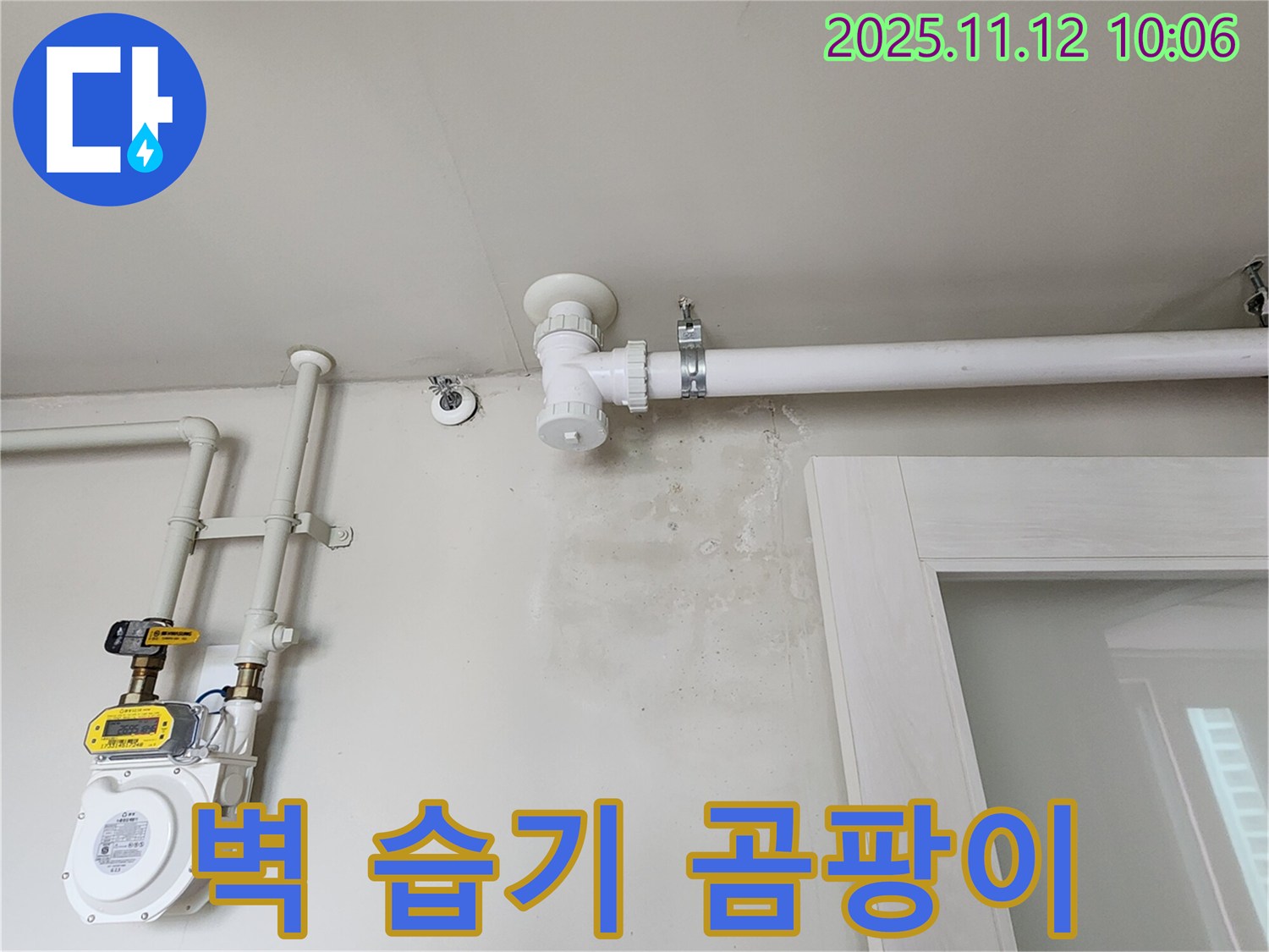 벽에 습기 - 곰팡이 번식 직전, 쾌적한 환경 만들기!