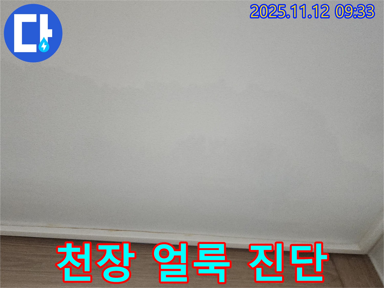 포천 - 천장 얼룩, 누수 가능성 상세 진단 진행
