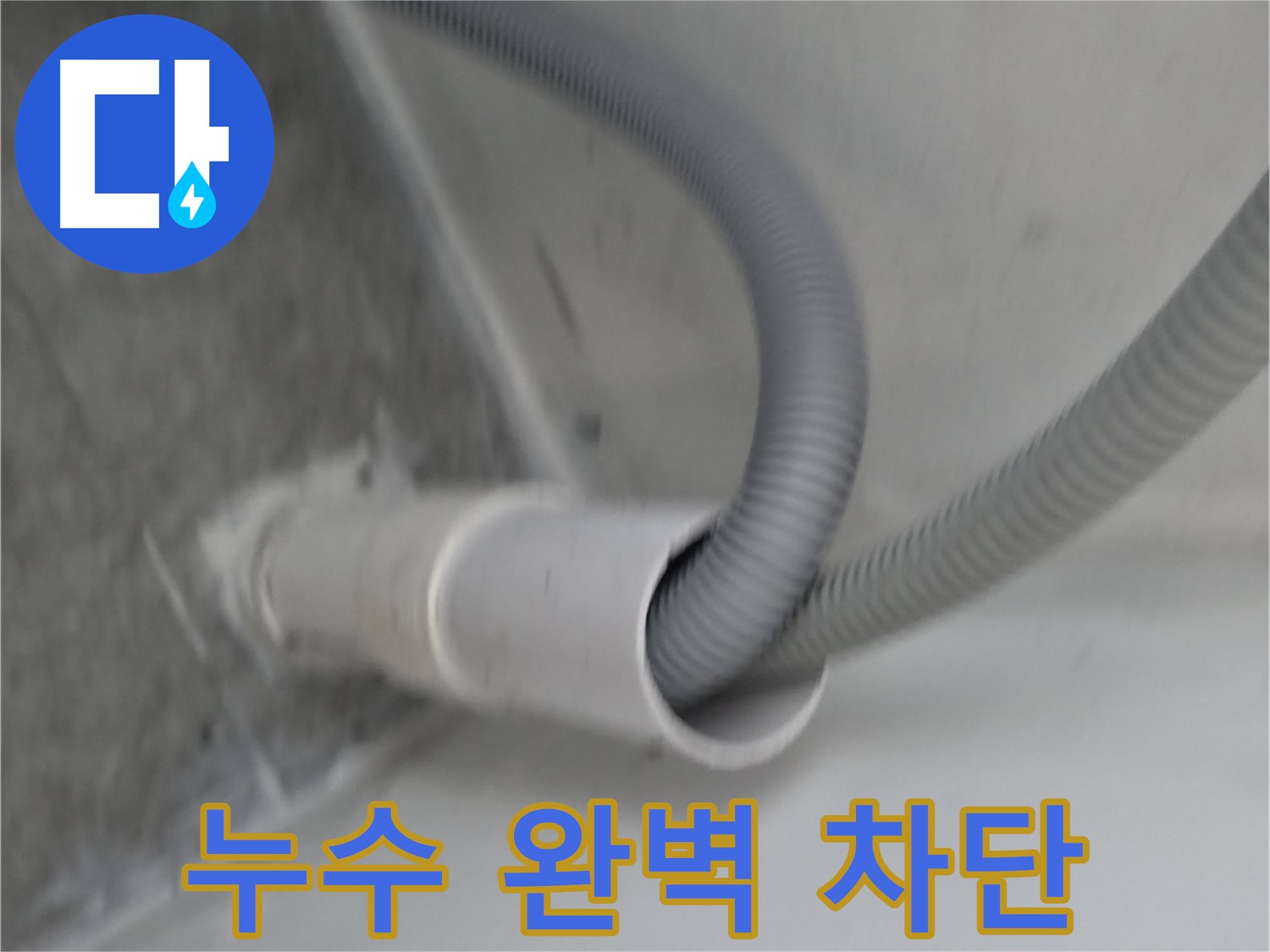 관악구 세탁기 낡은 배수관 교체 - 누수 완벽 차단 성공