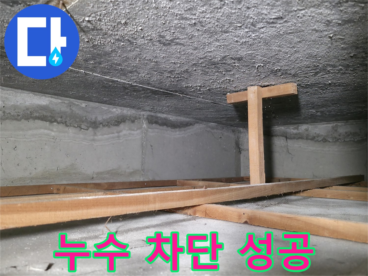 영등포구 대림동 현대1차 아파트 누수 현장 - 누수 피해로 얼룩진 천장