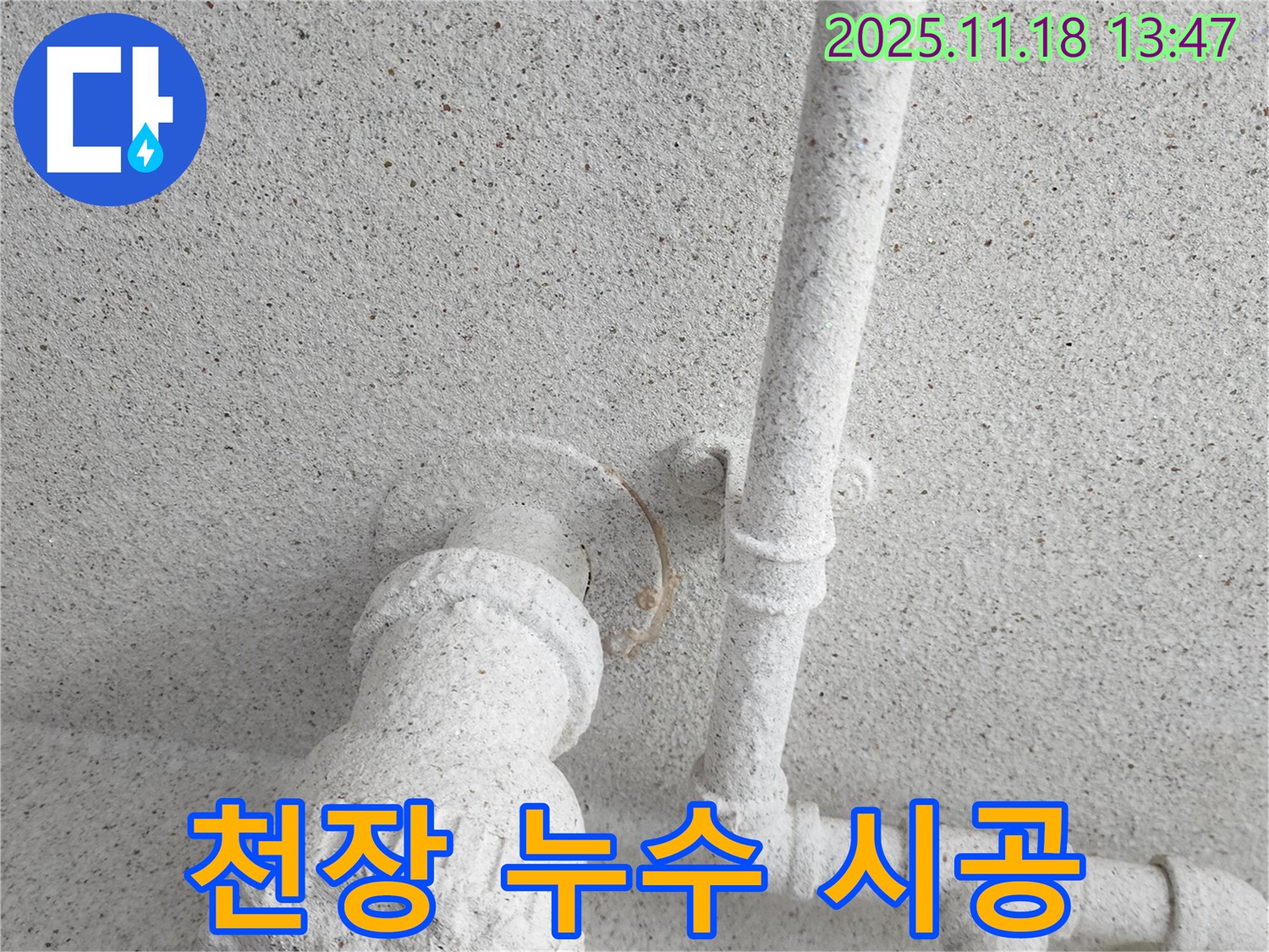 포천 천장 누수 - 완벽 시공