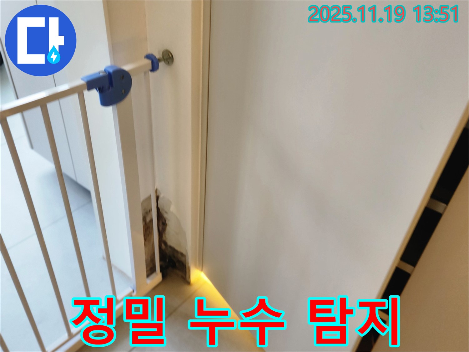 정밀 누수 탐지 - 첨단 장비 사용
