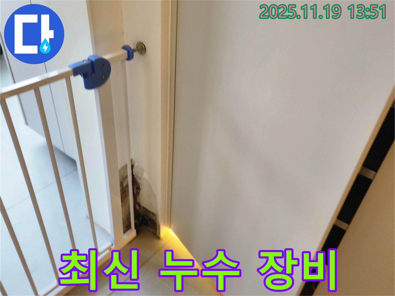 최신 누수 장비 - 젖은 벽 누수
