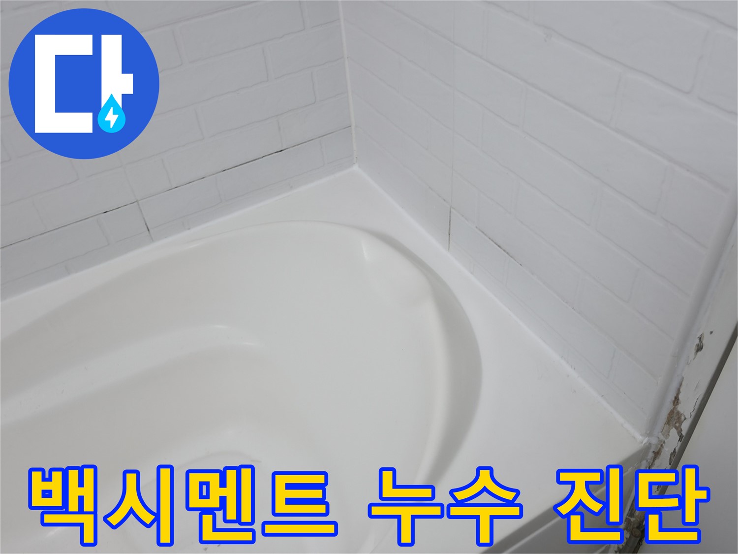 백시멘트 - 누수 원인 진단