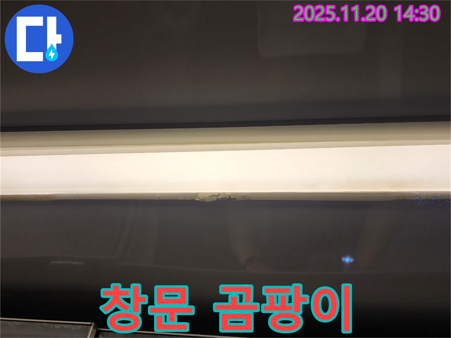 창문 상단 곰팡이 - 건강을 위협하는 누수