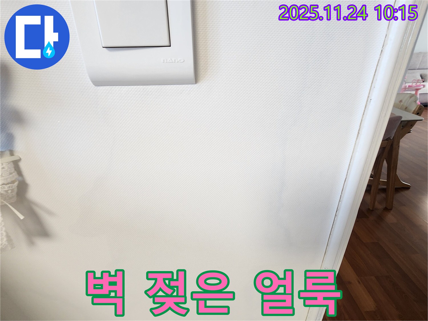 벽 젖은 얼룩 - 빠른 진단